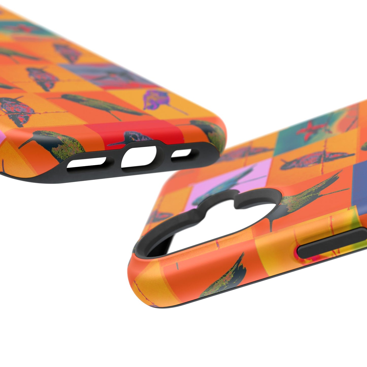 Magnetic iPhone Case - Hummingbird Collage