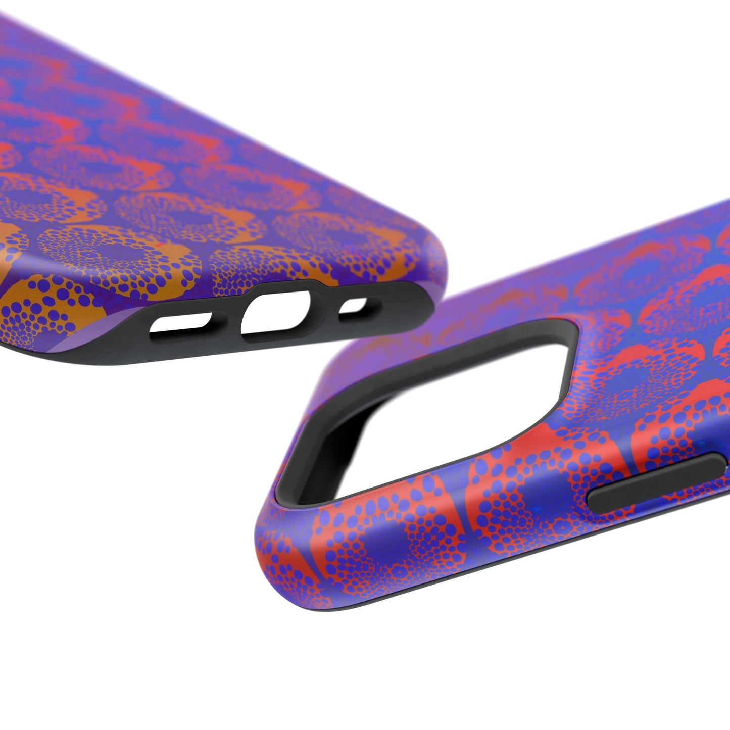 Magnetic iPhone Case - Purple Psychedelic Donut