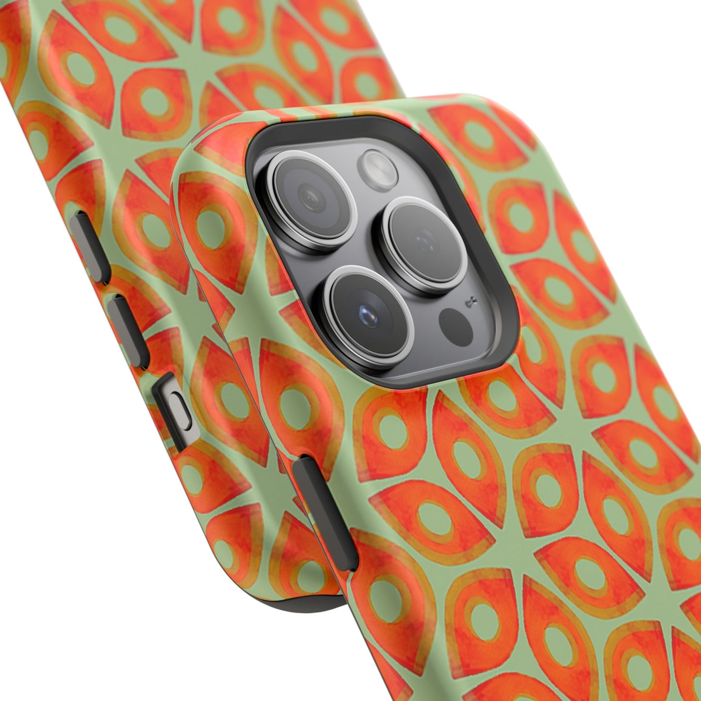 Magnetic iPhone Case - Batik Eyes