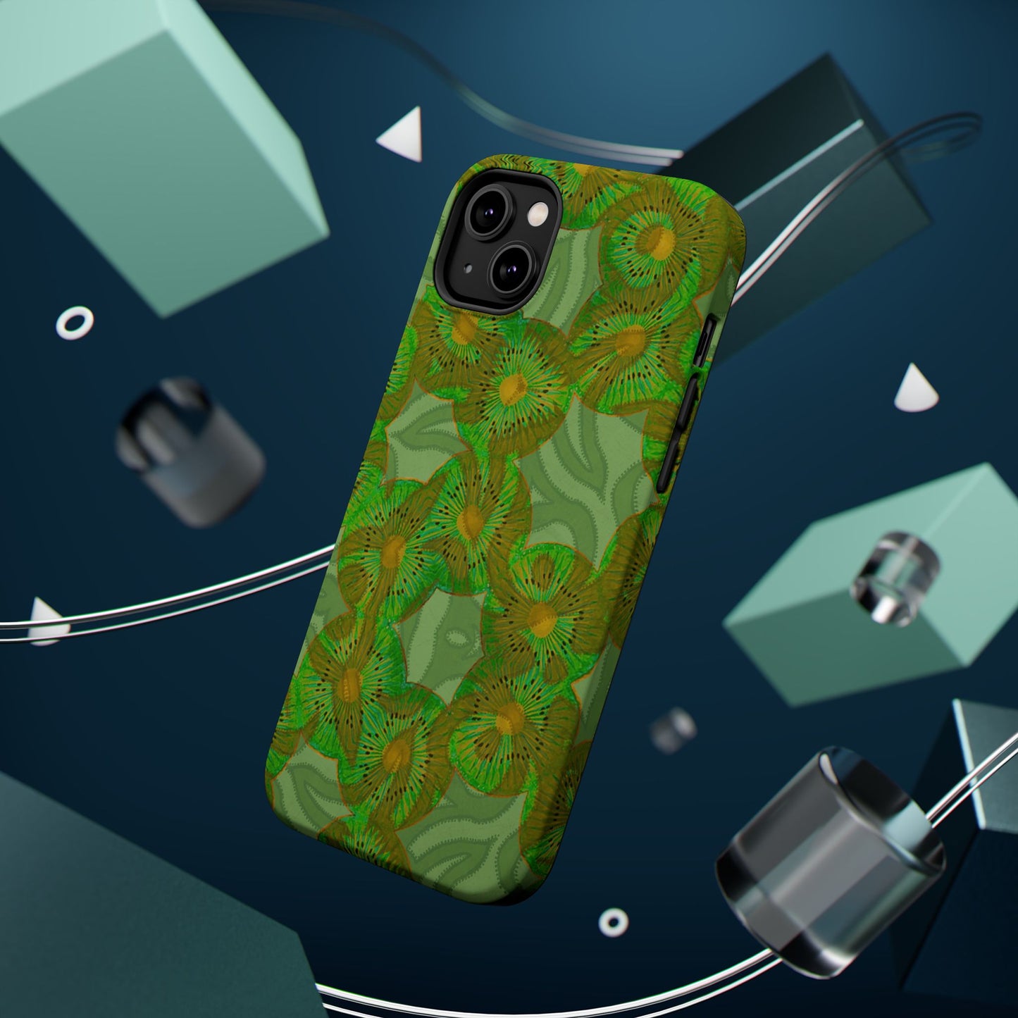 Magnetic iPhone Case - Kiwi Tapa