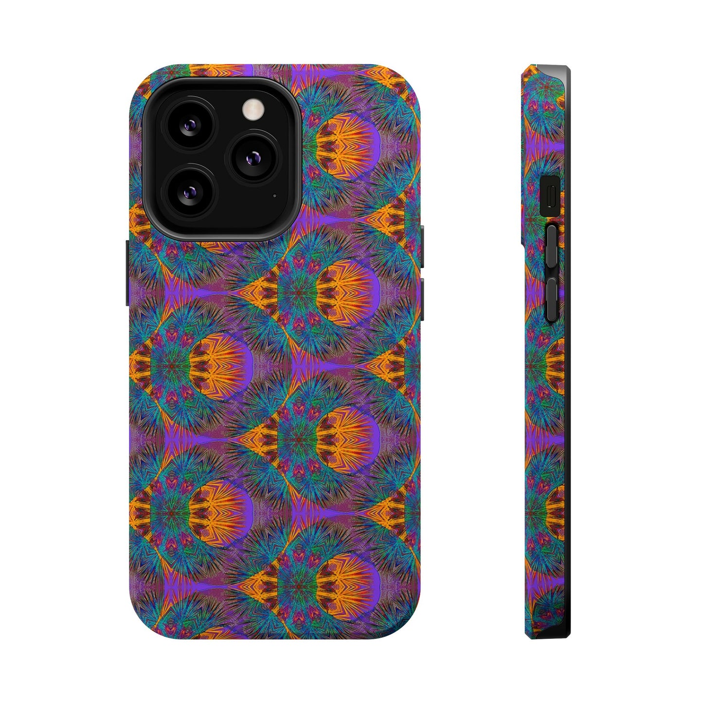 Magnetic iPhone Case - Fuzzy Donut Flower