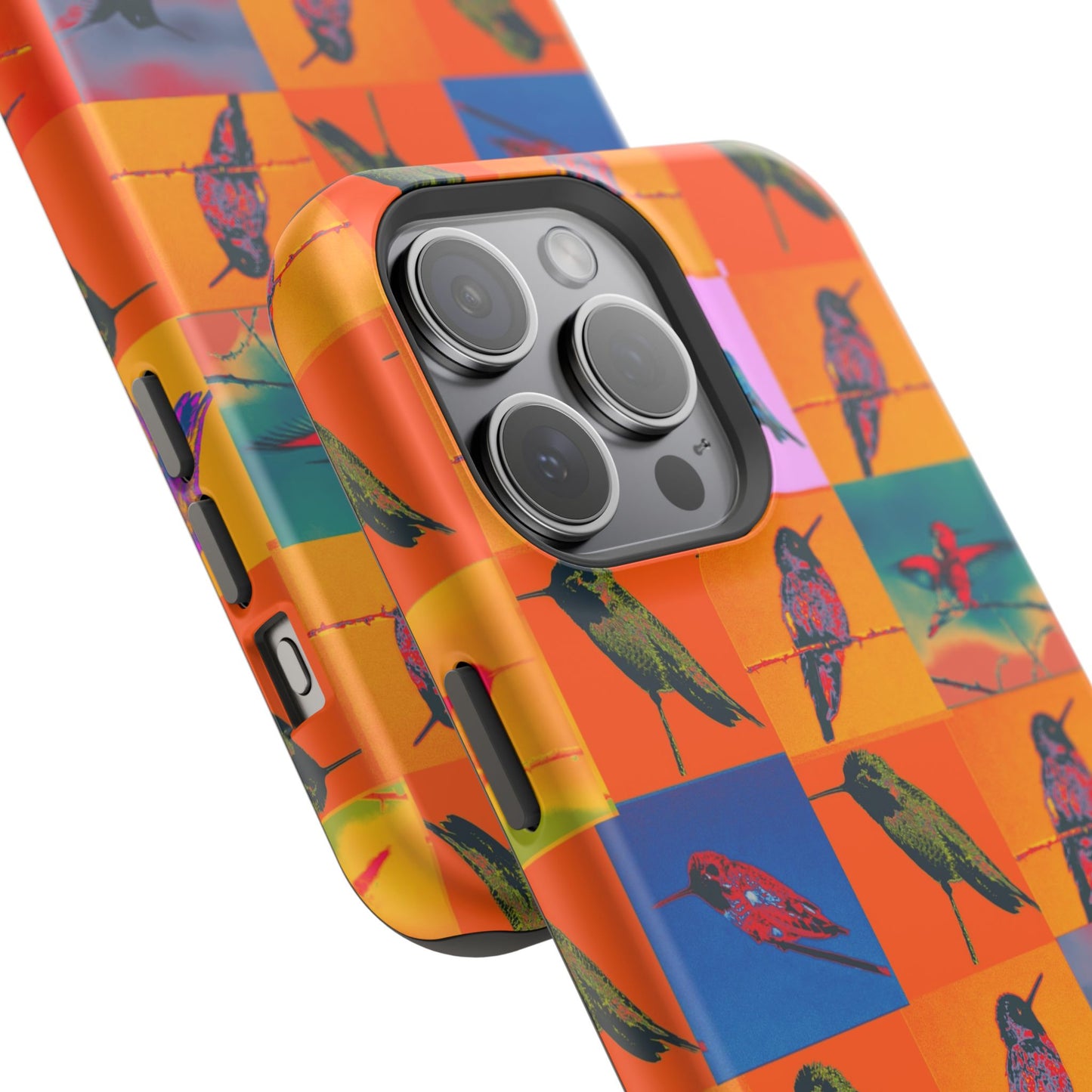 Magnetic iPhone Case - Hummingbird Collage