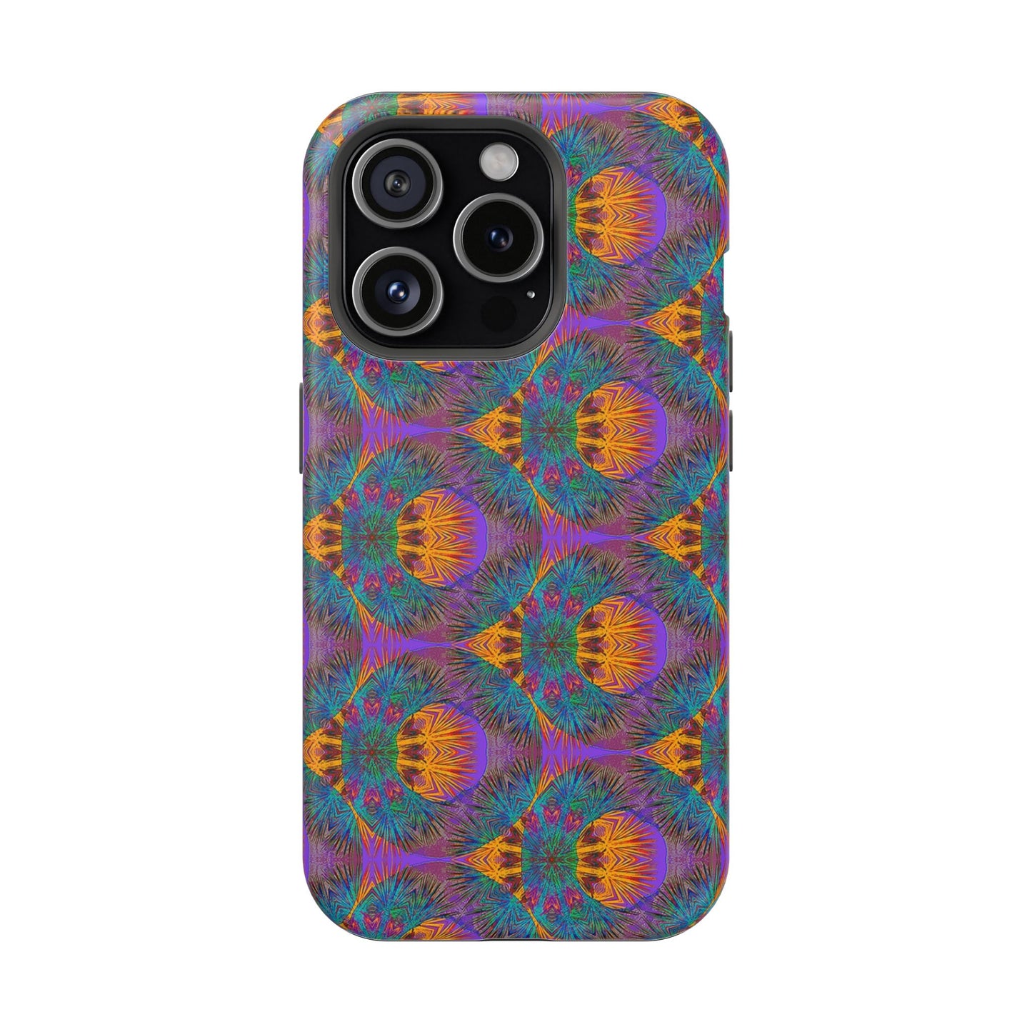 Magnetic iPhone Case - Fuzzy Donut Flower