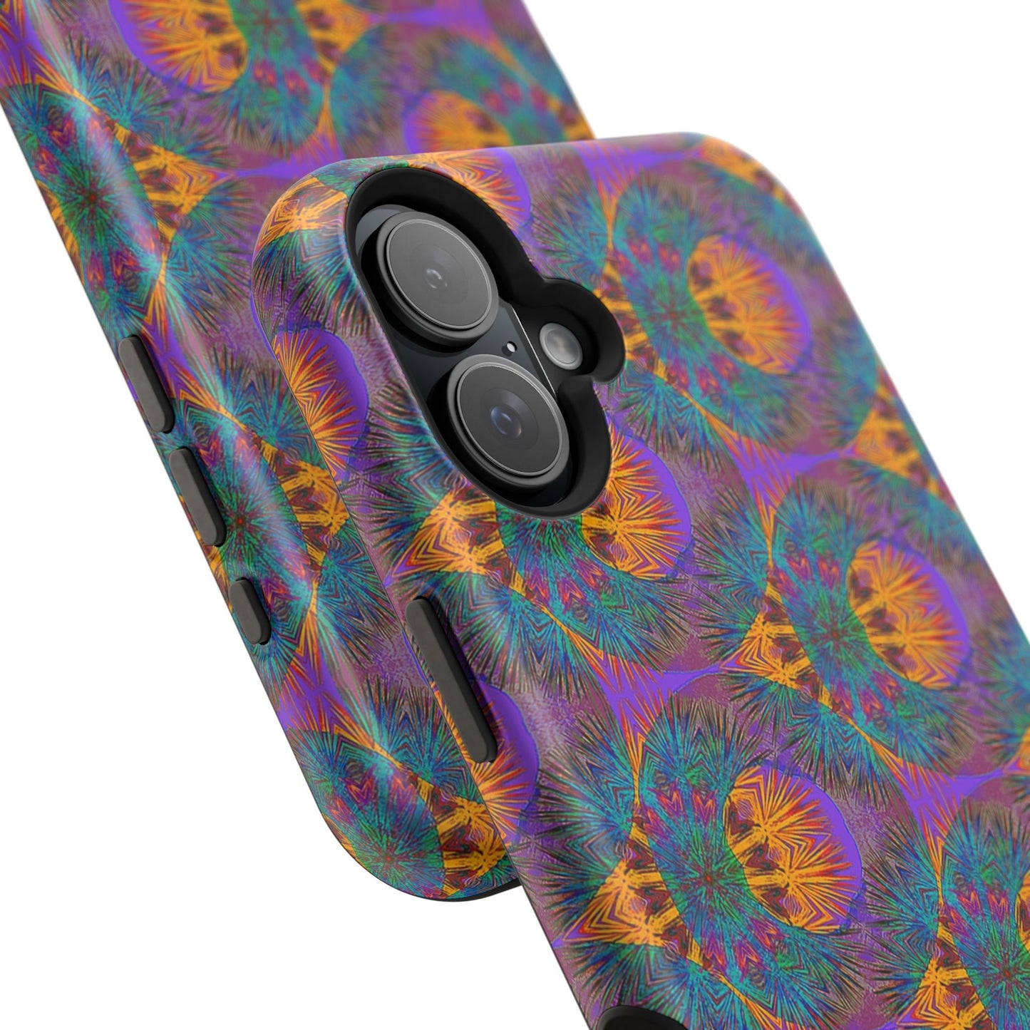 Magnetic iPhone Case - Fuzzy Donut Flower
