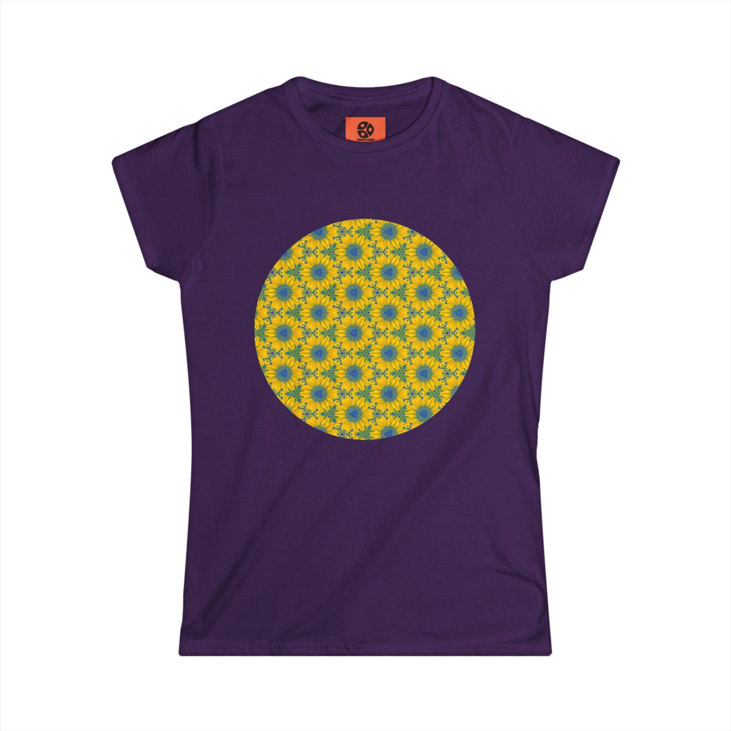 Women's Softstyle T-Shirt - Vermont Sunflower