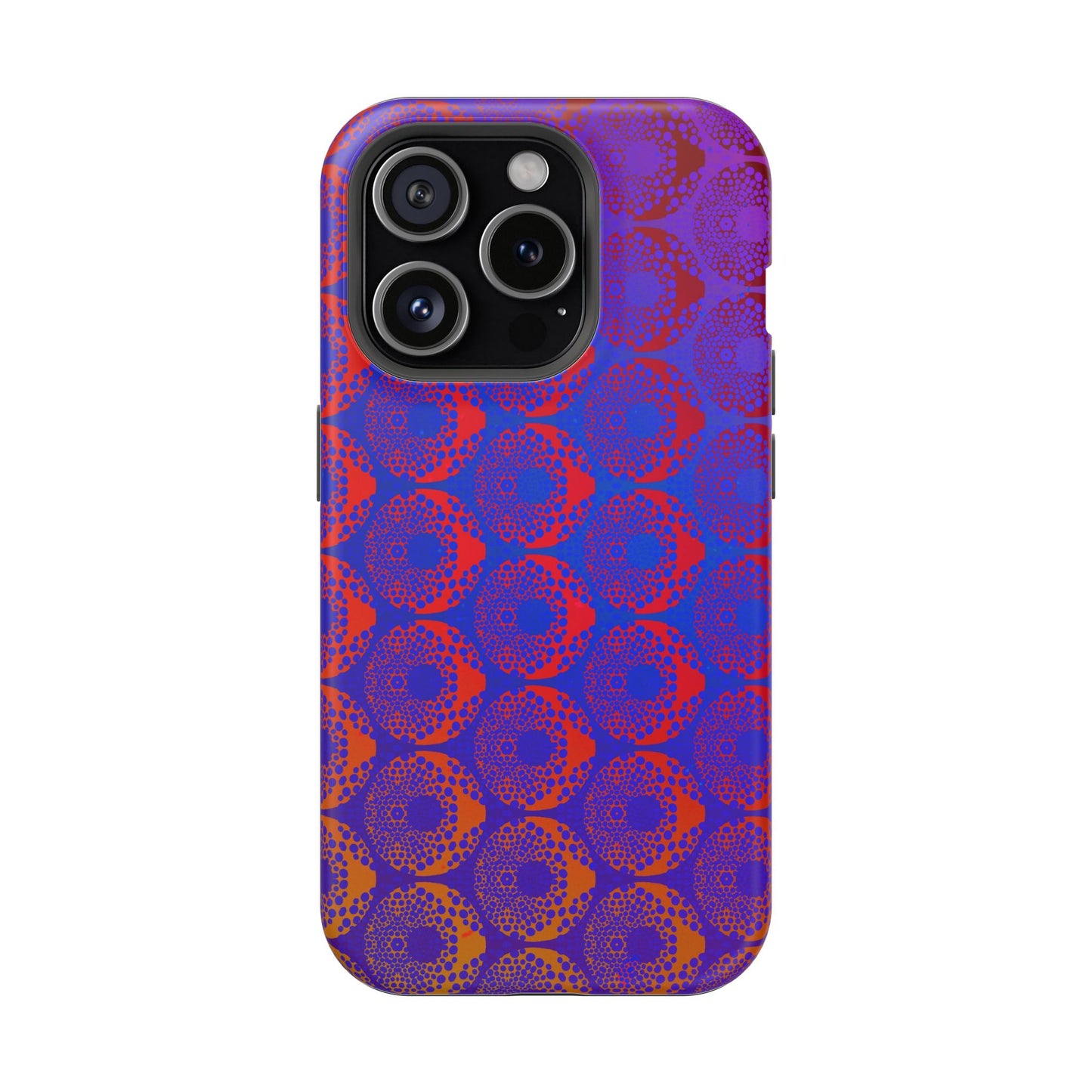 Magnetic iPhone Case - Purple Psychedelic Donut