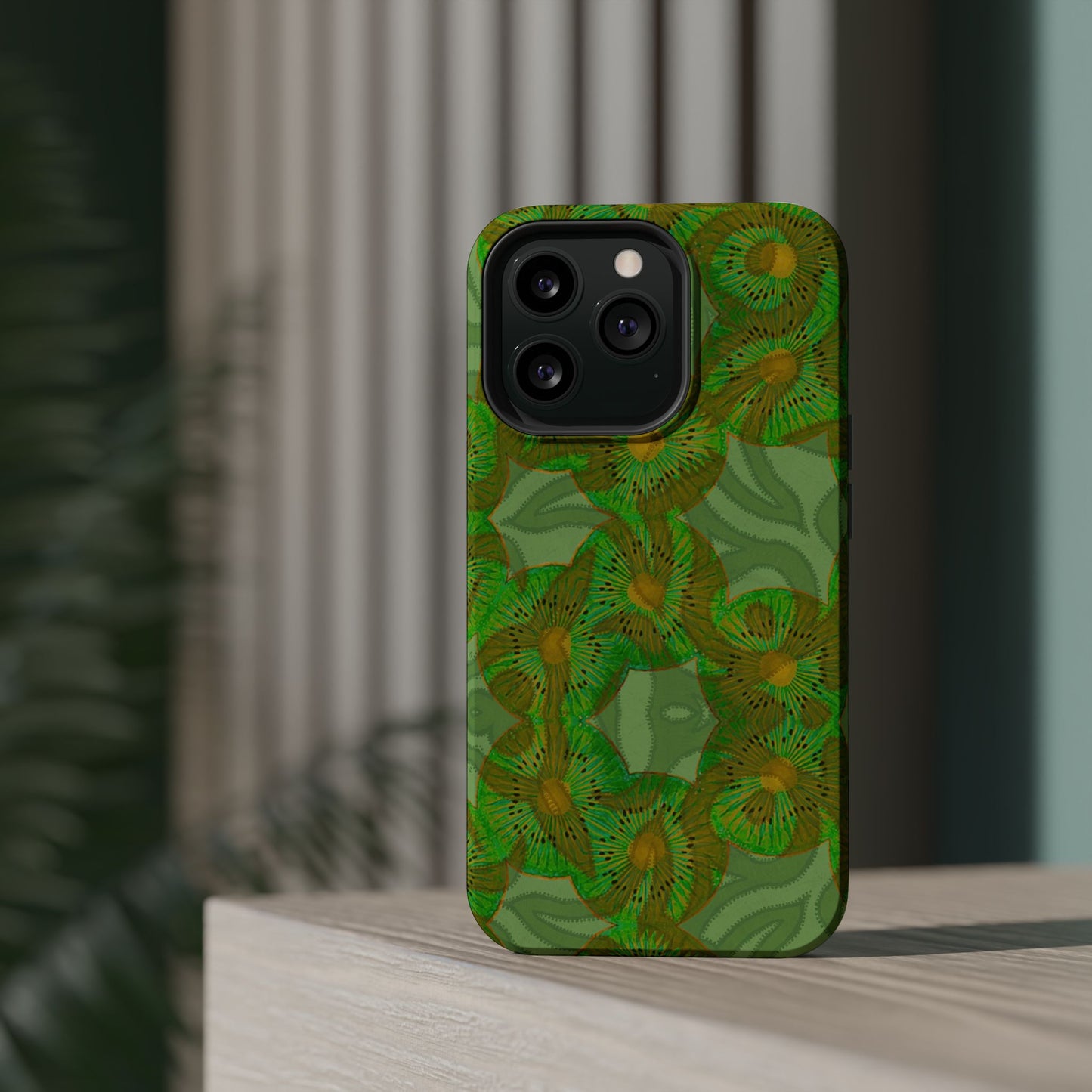 Magnetic iPhone Case - Kiwi Tapa