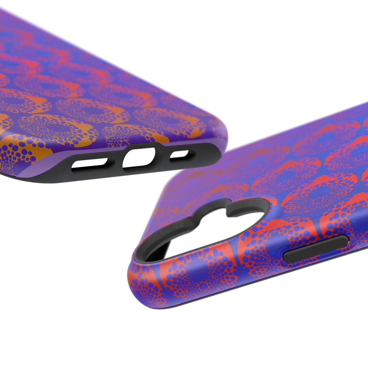 Magnetic iPhone Case - Purple Psychedelic Donut