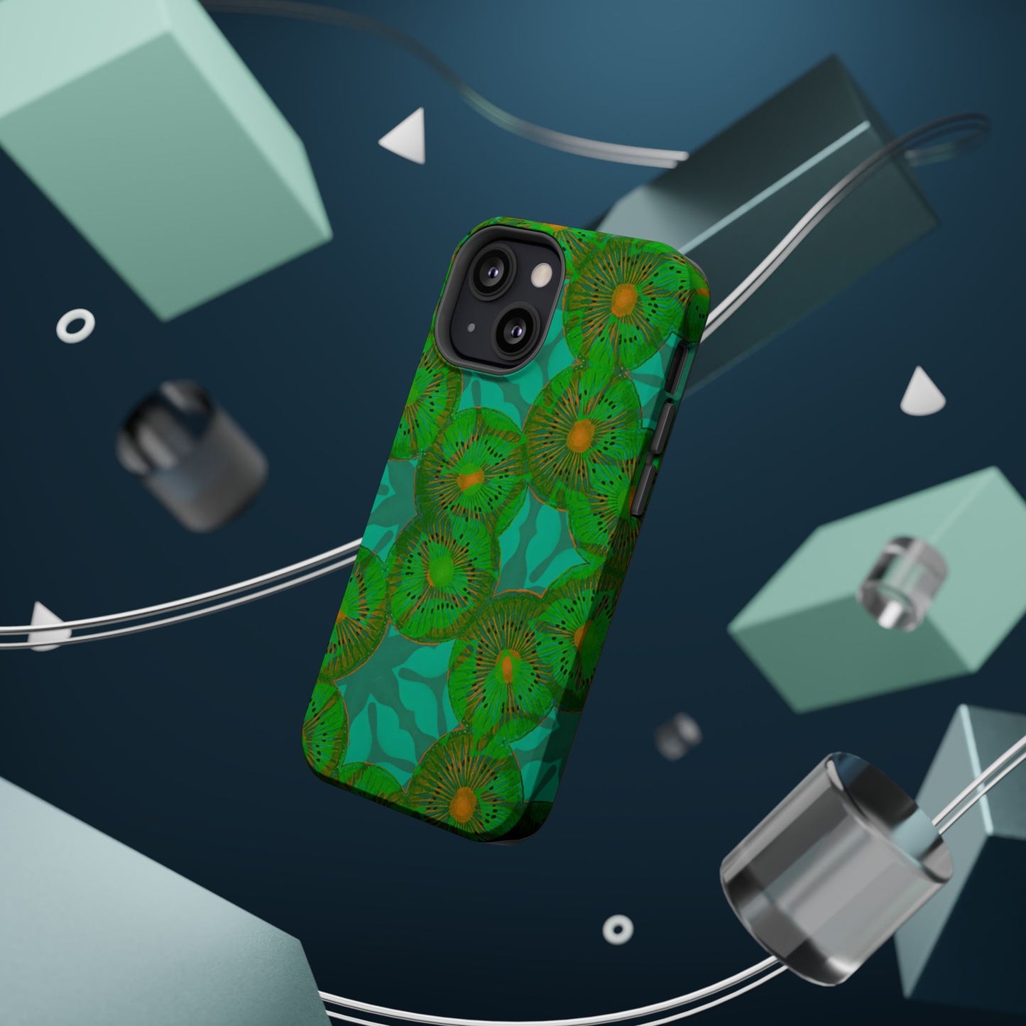 Magnetic iPhone Case - Kiwi Garden