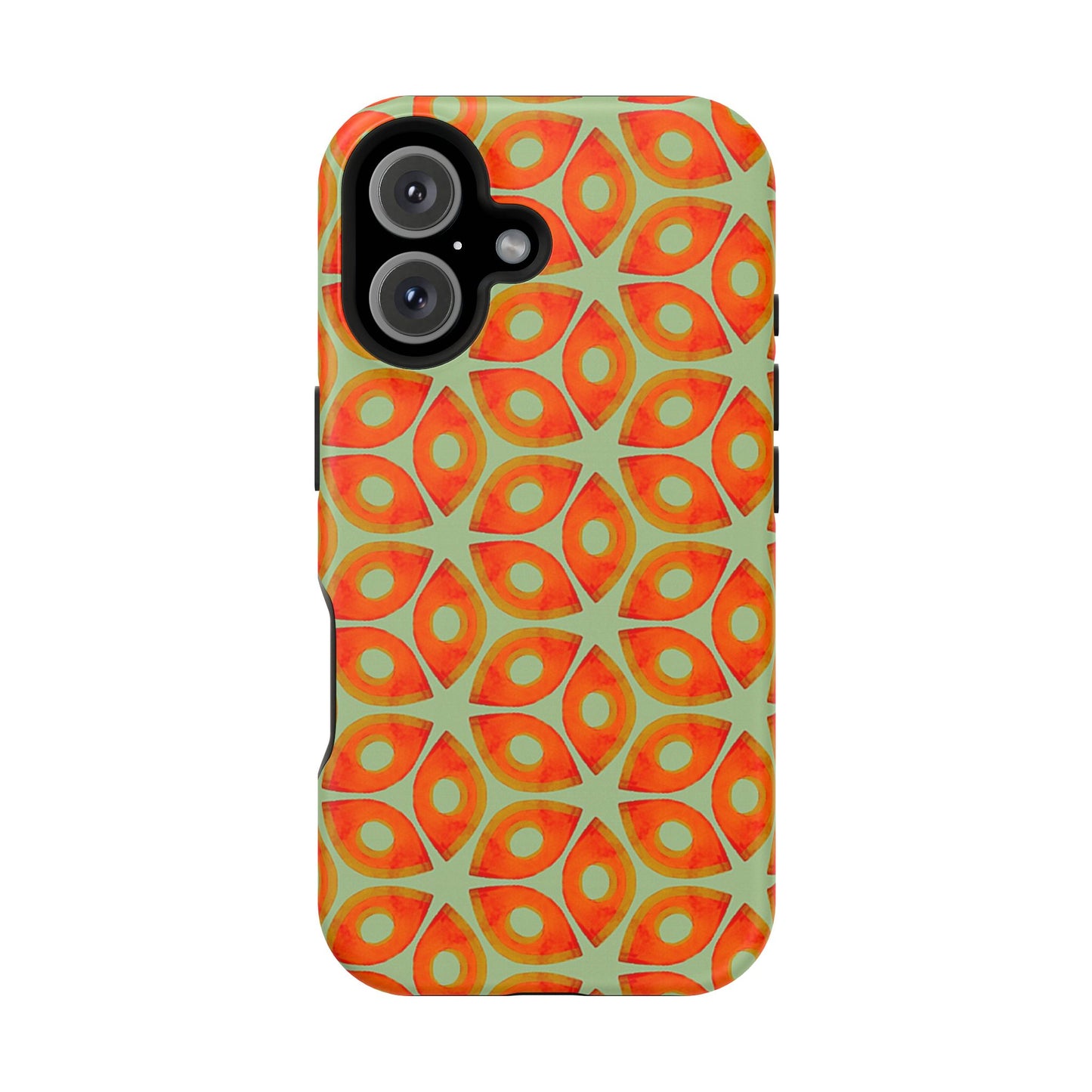 Magnetic iPhone Case - Batik Eyes