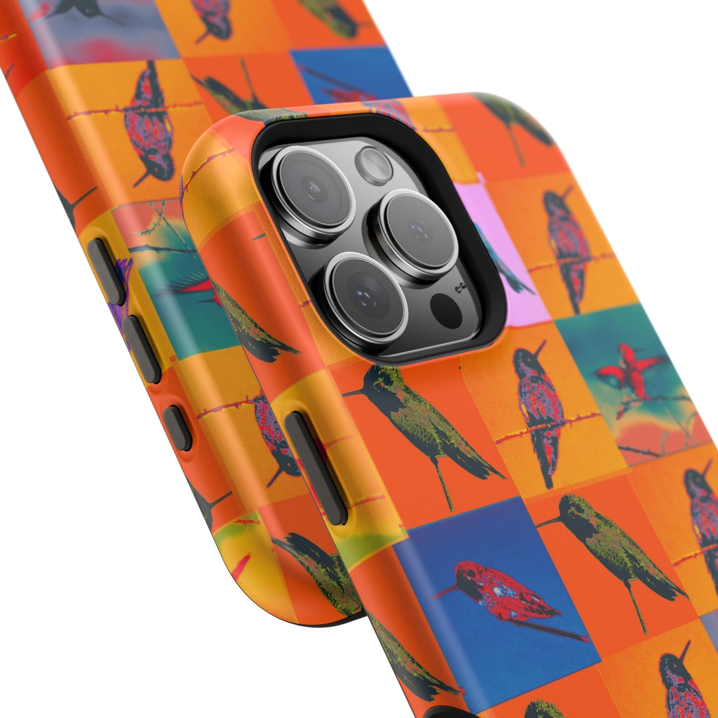 Magnetic iPhone Case - Hummingbird Collage