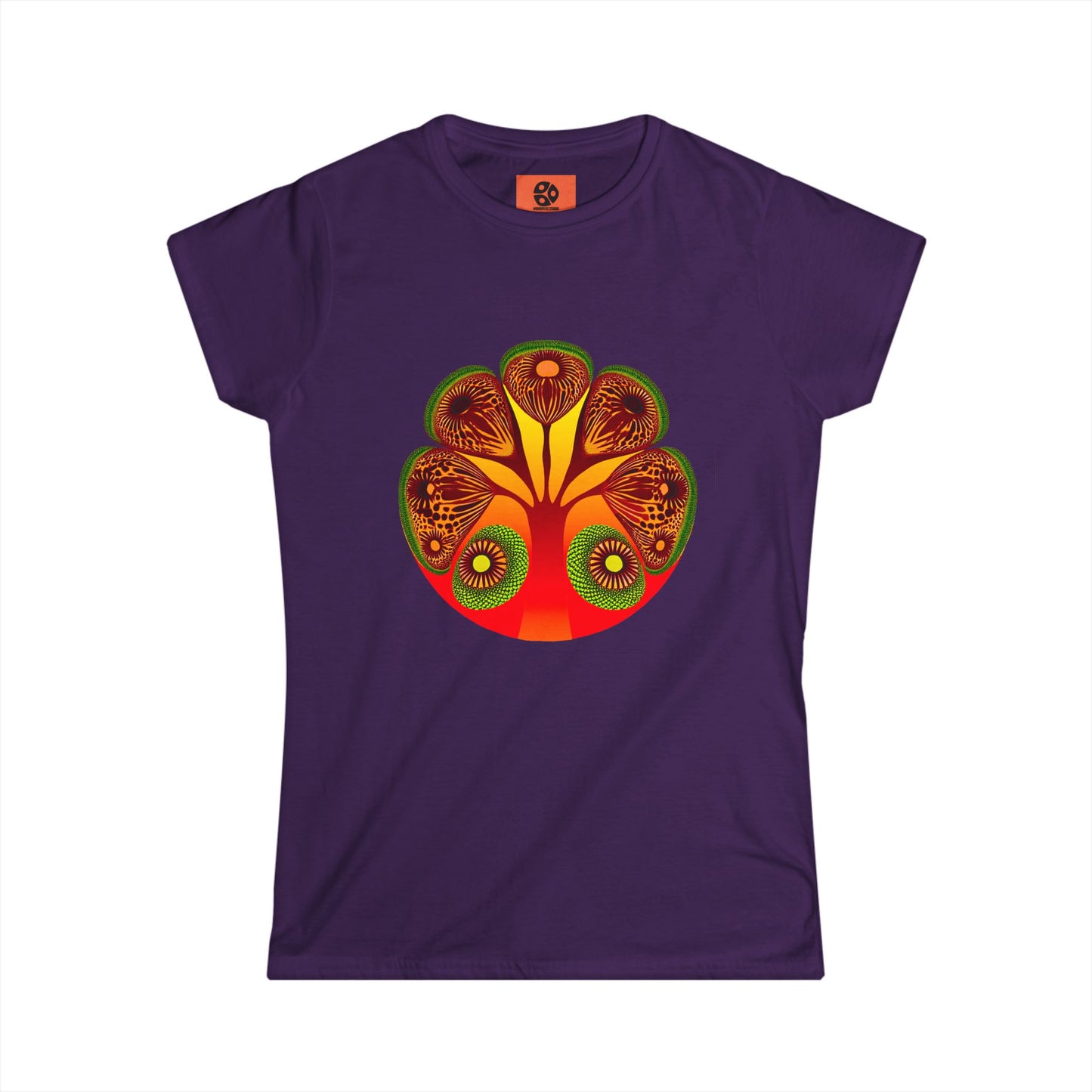 Women's Softstyle Tee - Mushroom Spore T-Shirt