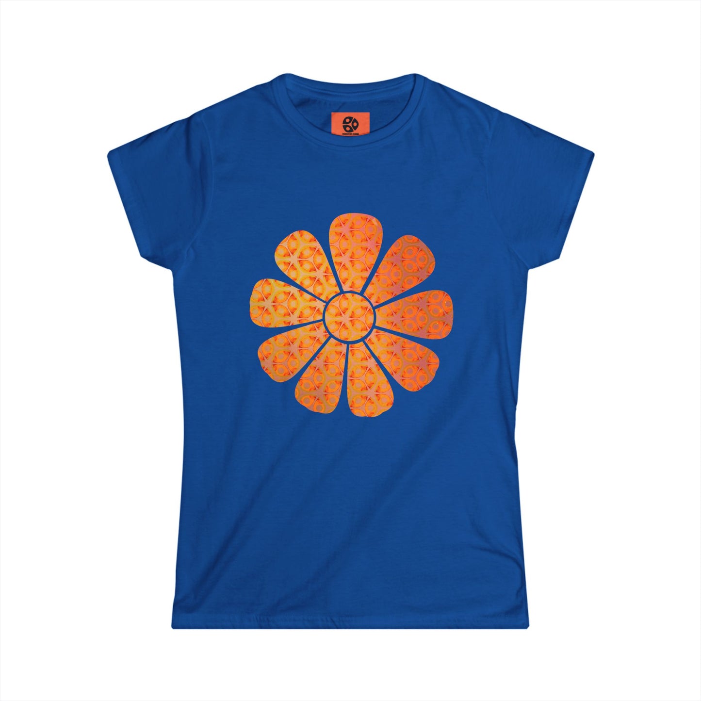 Women's Softstyle Tee - Batik Flower