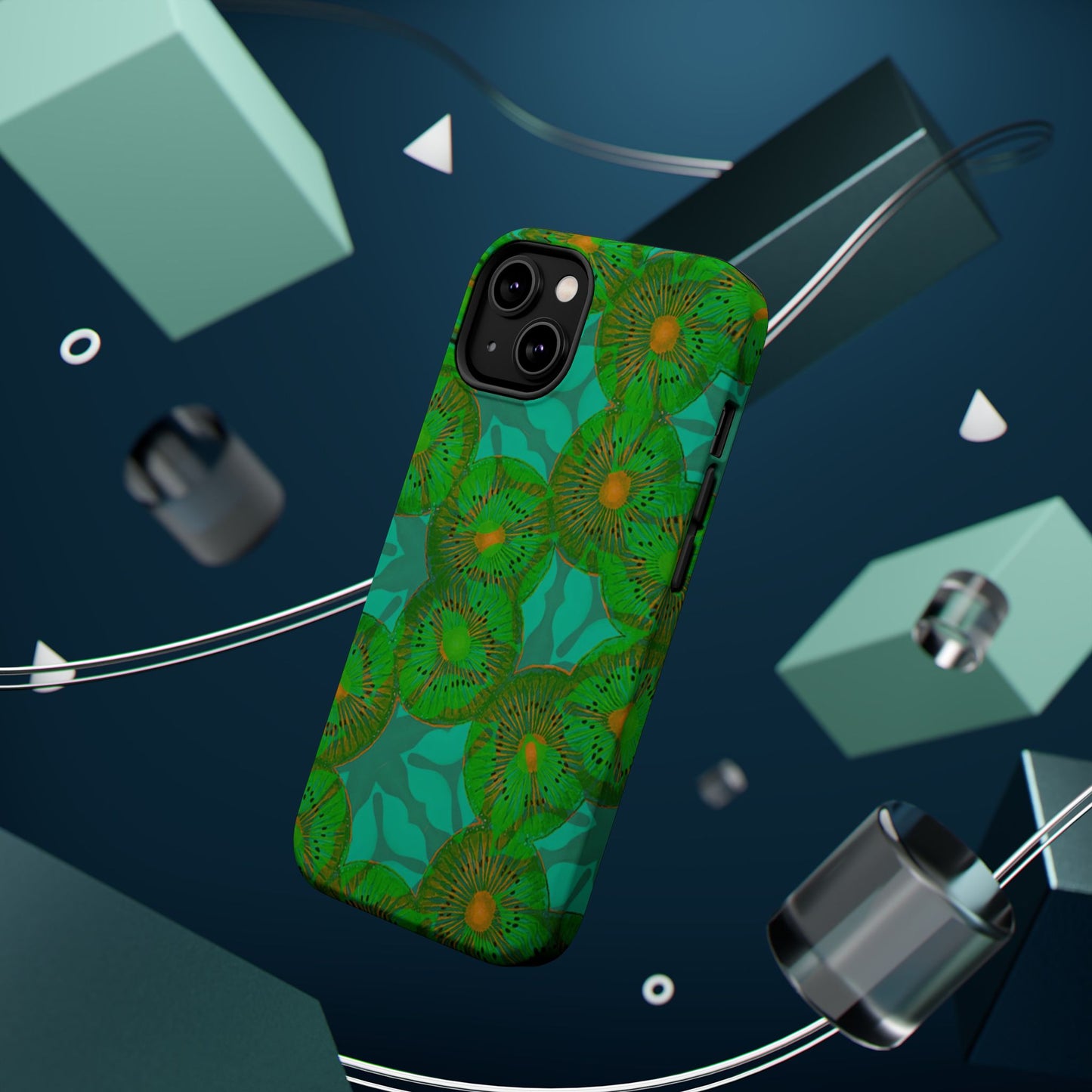 Magnetic iPhone Case - Kiwi Garden