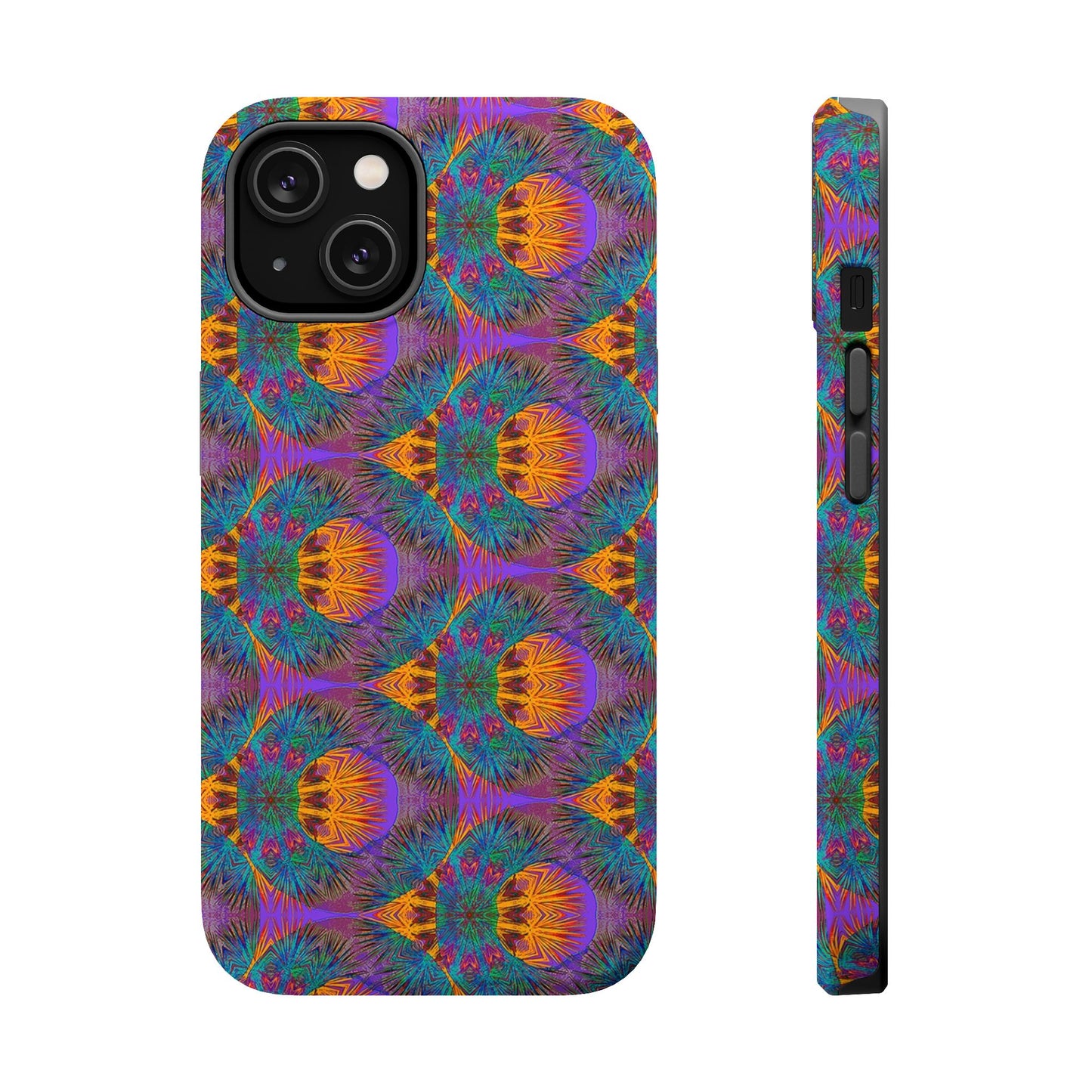 Magnetic iPhone Case - Fuzzy Donut Flower