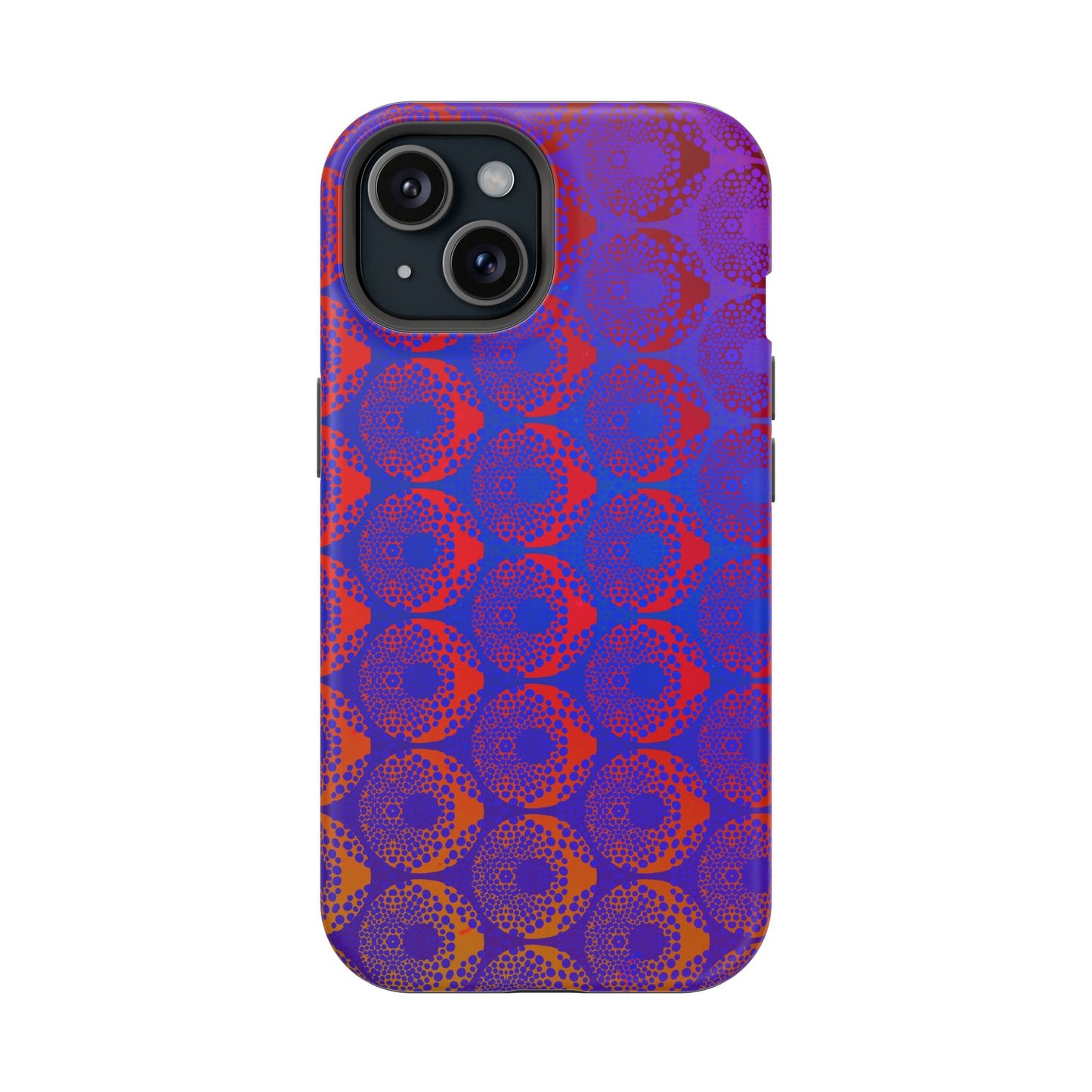Magnetic iPhone Case - Purple Psychedelic Donut