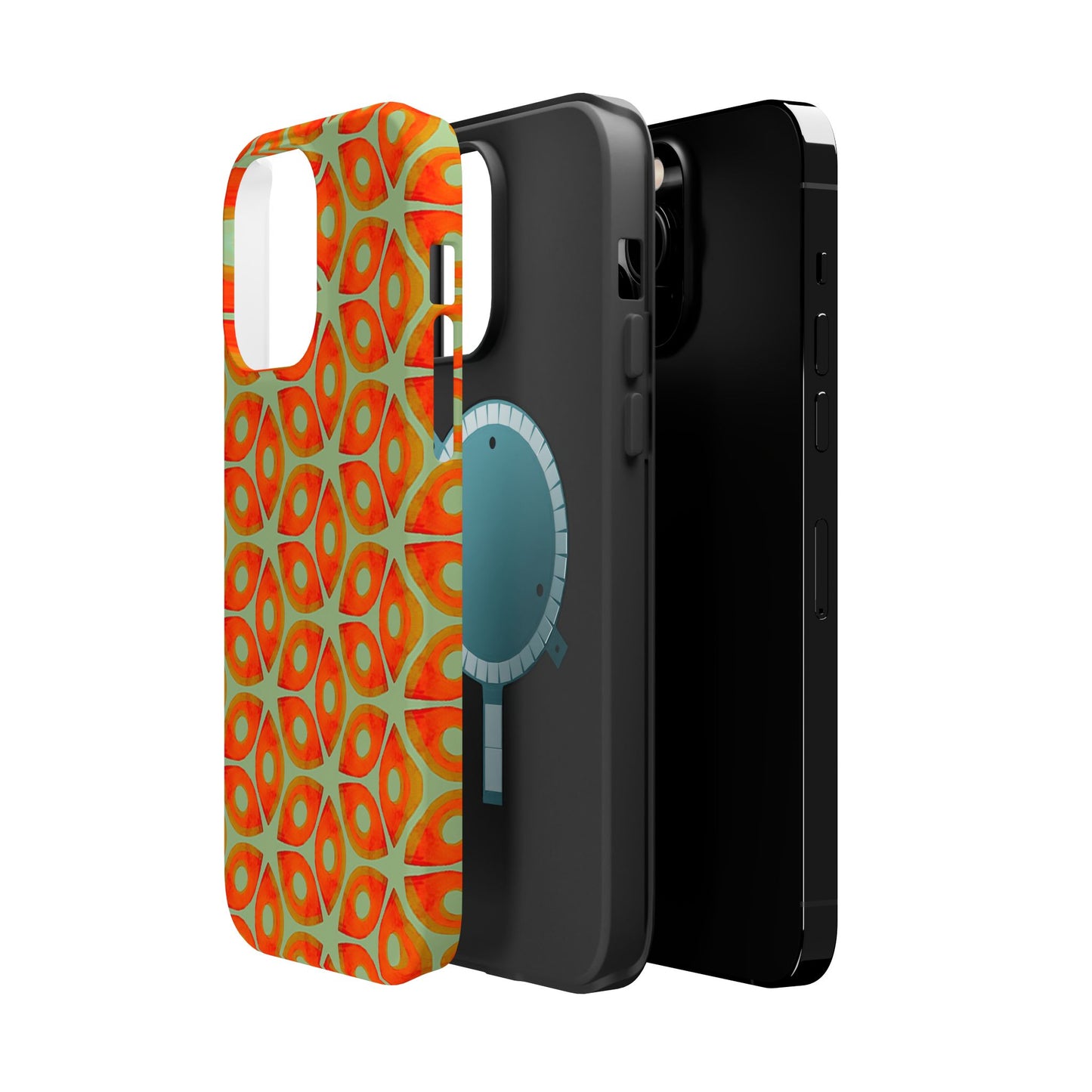 Magnetic iPhone Case - Batik Eyes