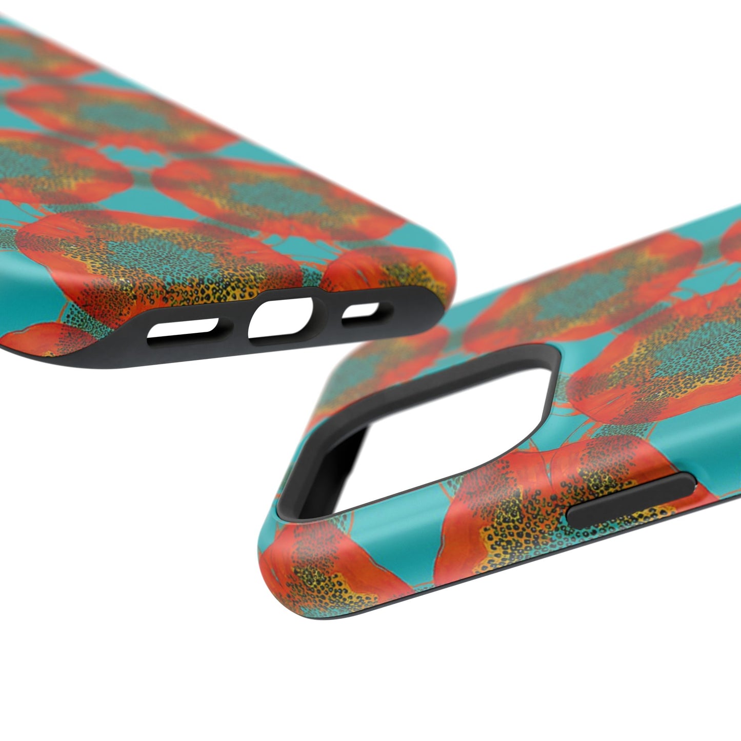 Magnetic iPhone Case - Papaya Water Color