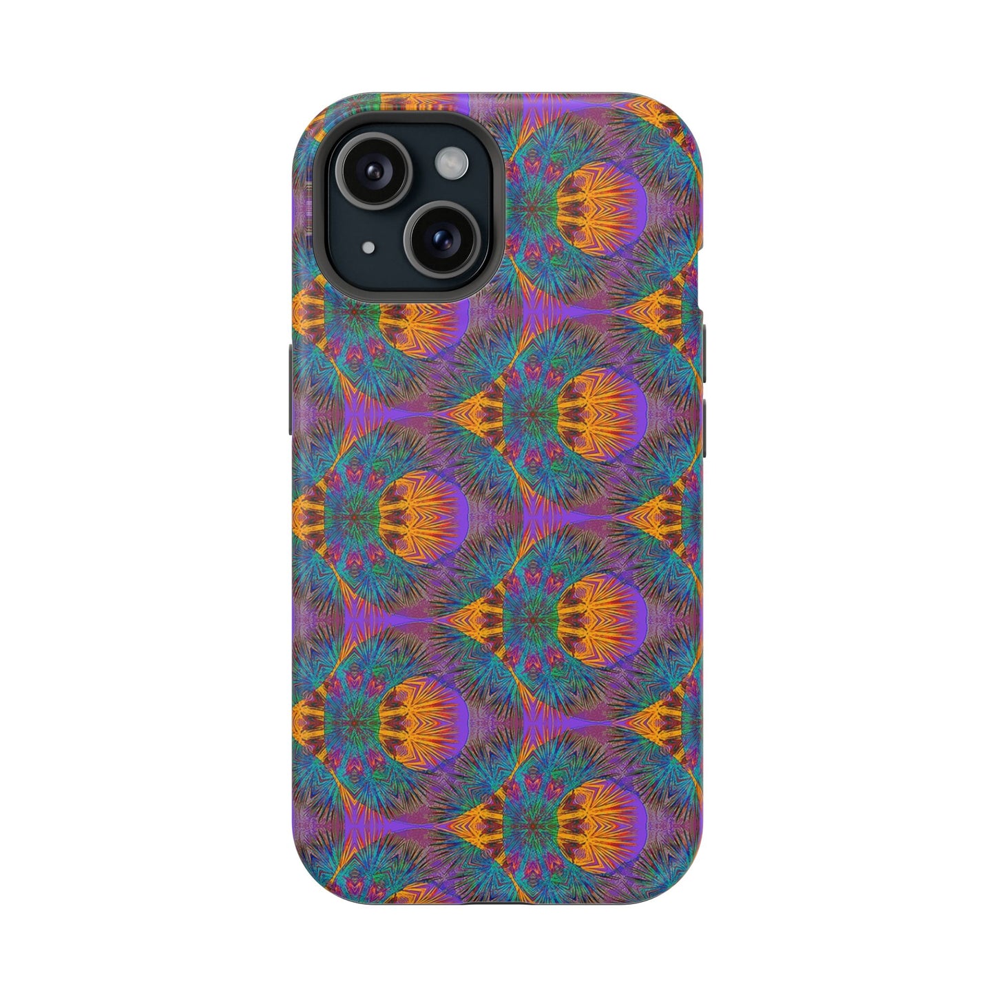 Magnetic iPhone Case - Fuzzy Donut Flower