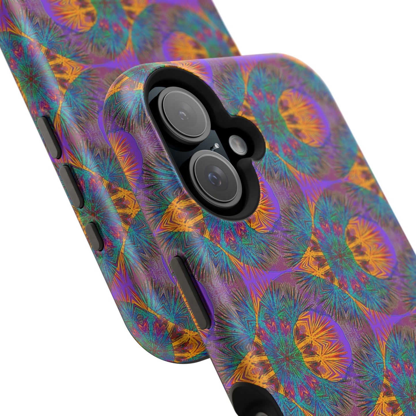 Magnetic iPhone Case - Fuzzy Donut Flower