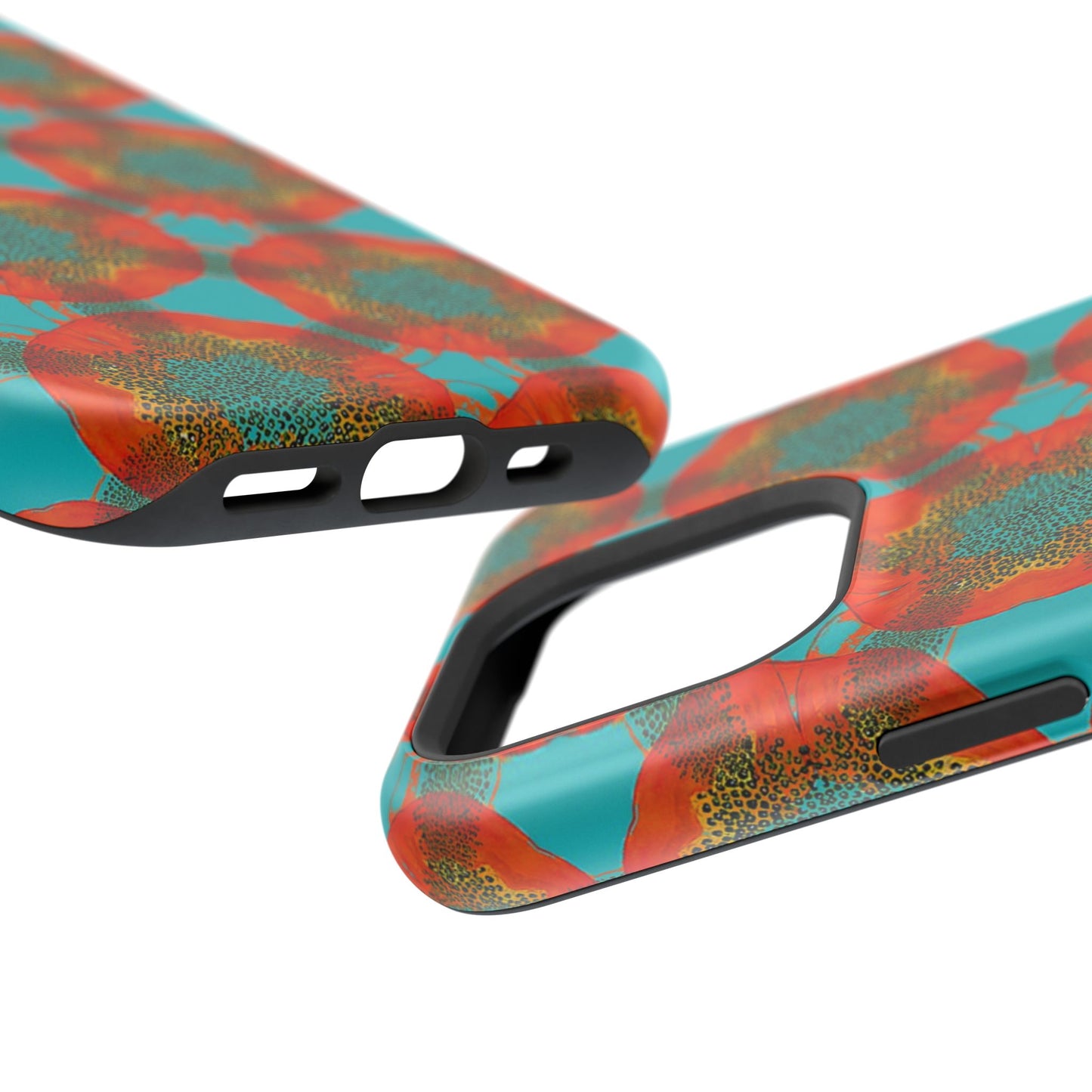 Magnetic iPhone Case - Papaya Water Color