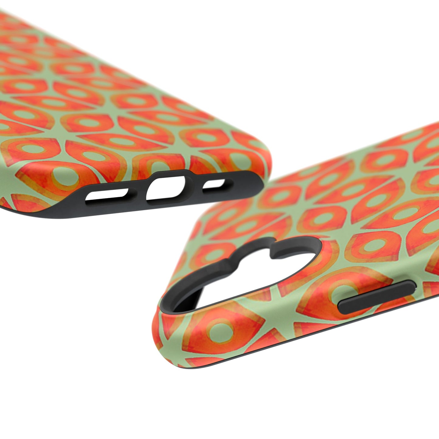 Magnetic iPhone Case - Batik Eyes