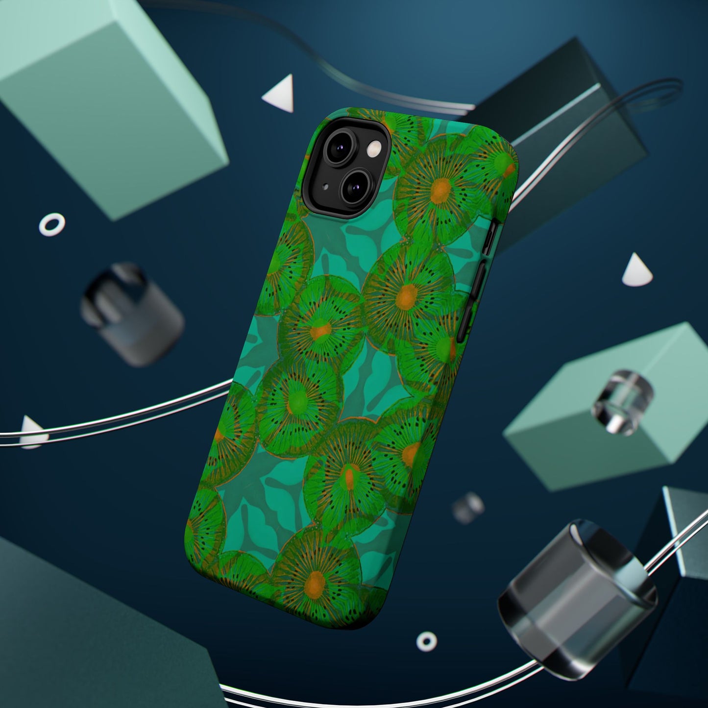 Magnetic iPhone Case - Kiwi Garden