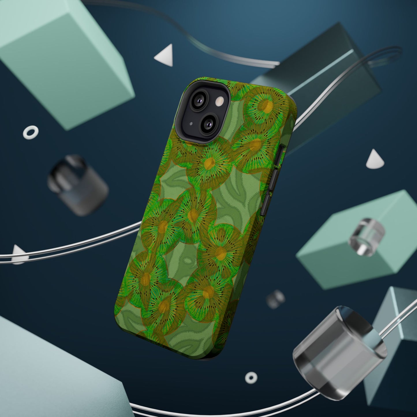 Magnetic iPhone Case - Kiwi Tapa