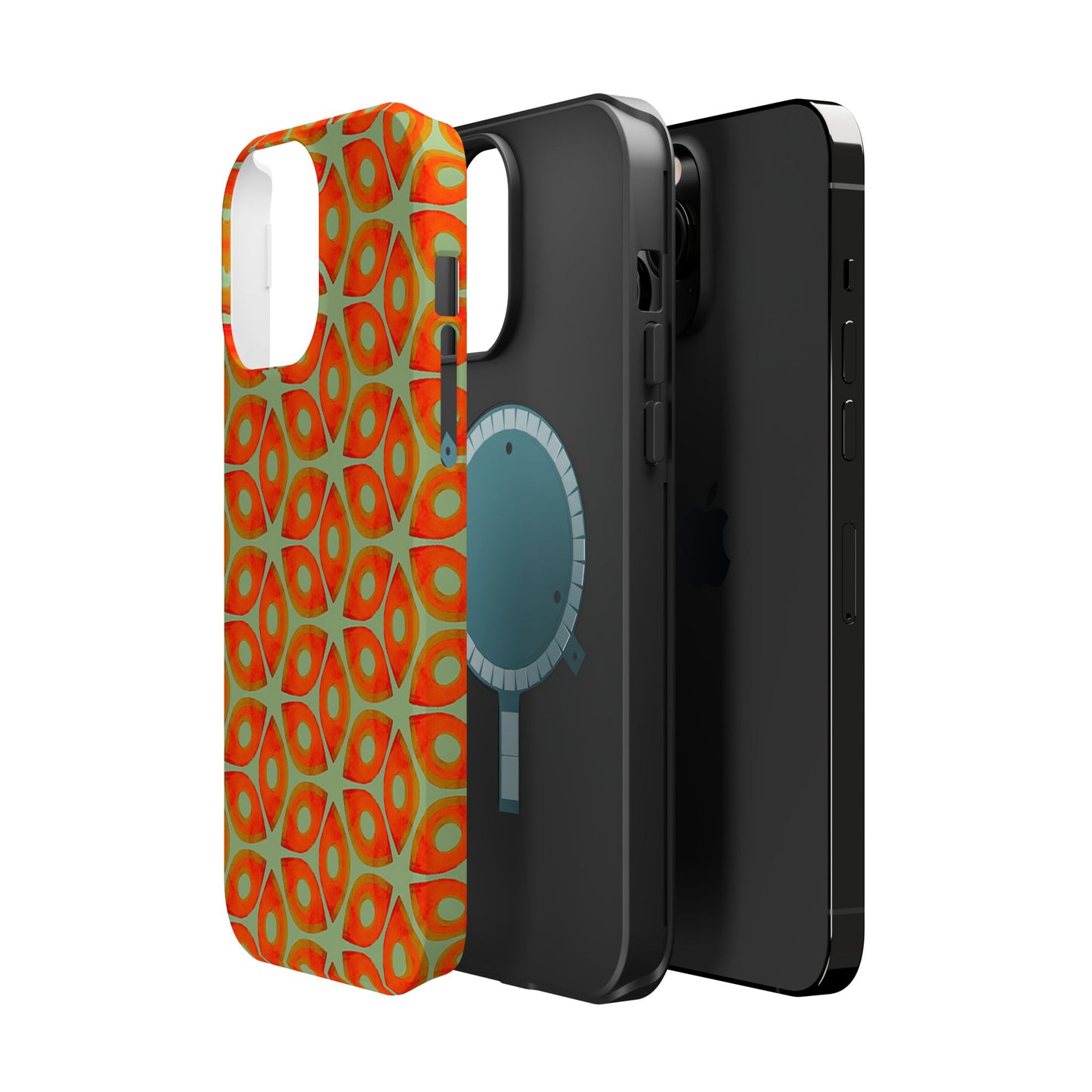 Magnetic iPhone Case - Batik Eyes
