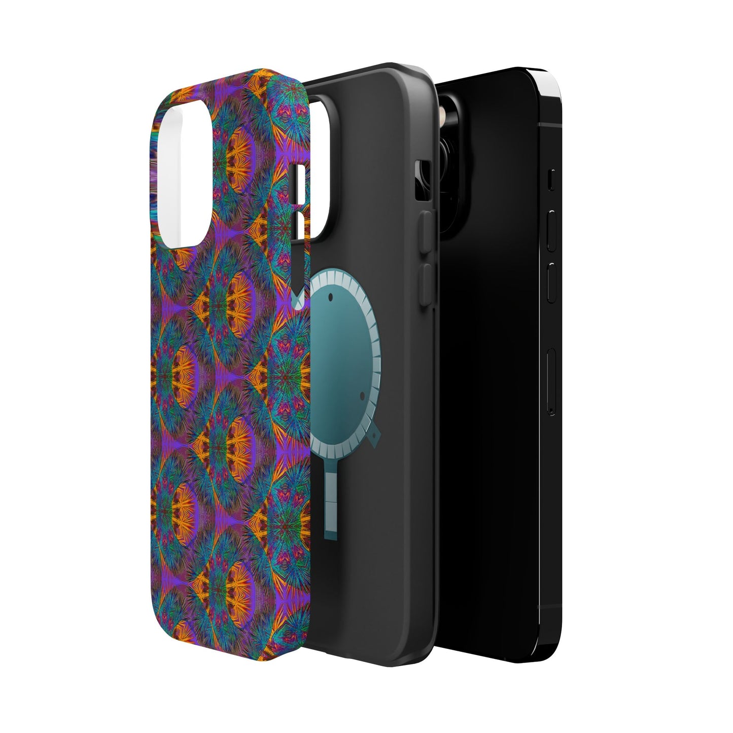 Magnetic iPhone Case - Fuzzy Donut Flower
