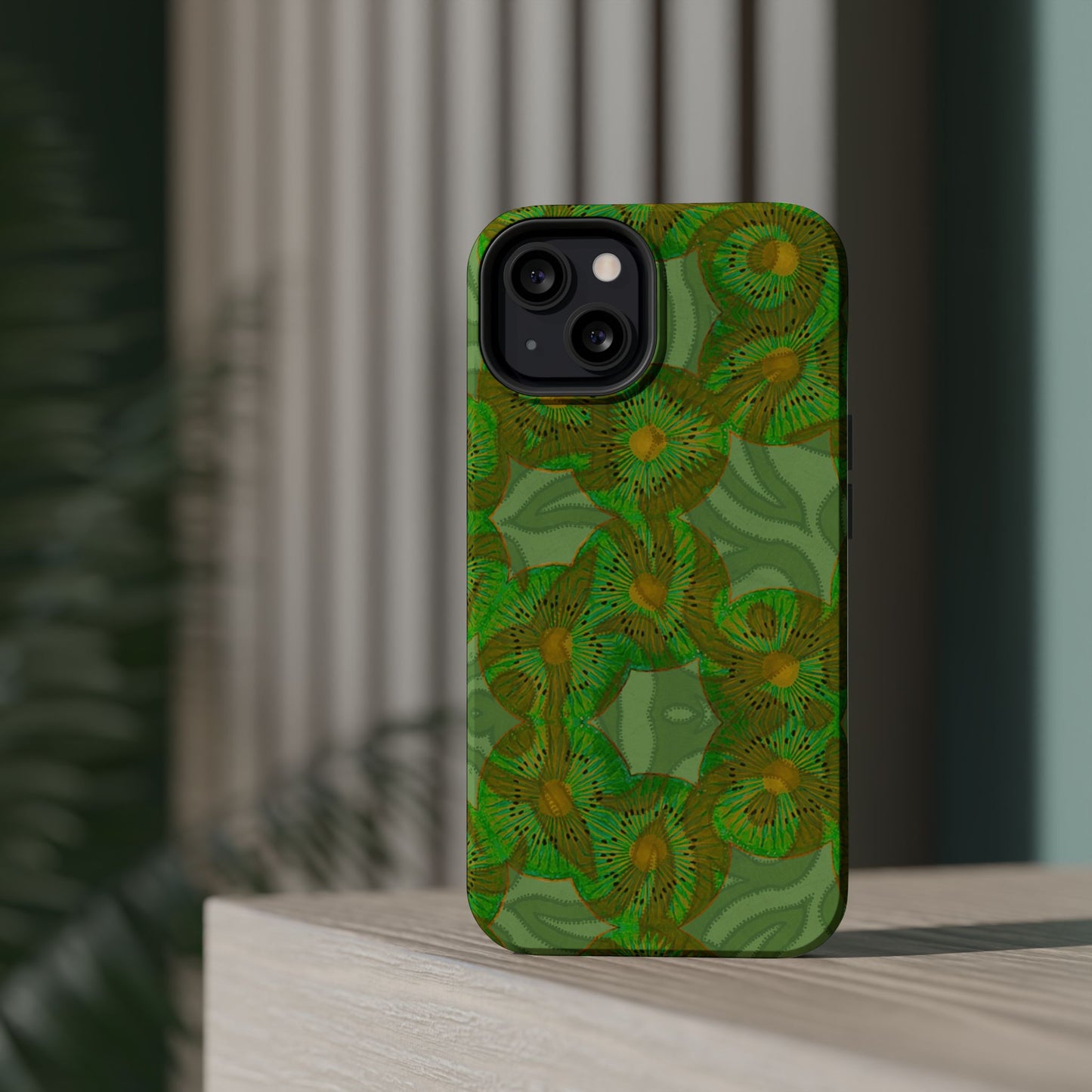 Magnetic iPhone Case - Kiwi Tapa