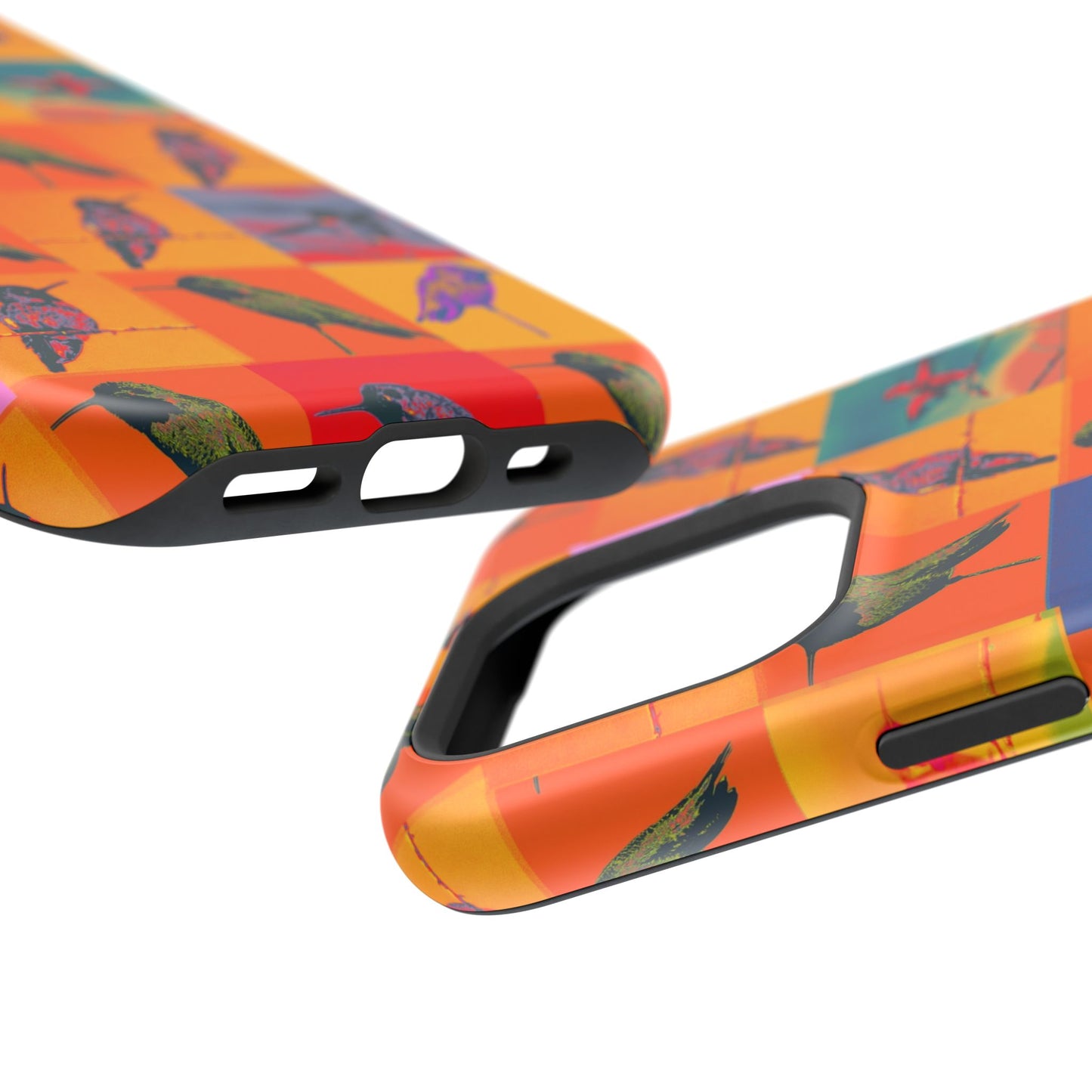 Magnetic iPhone Case - Hummingbird Collage