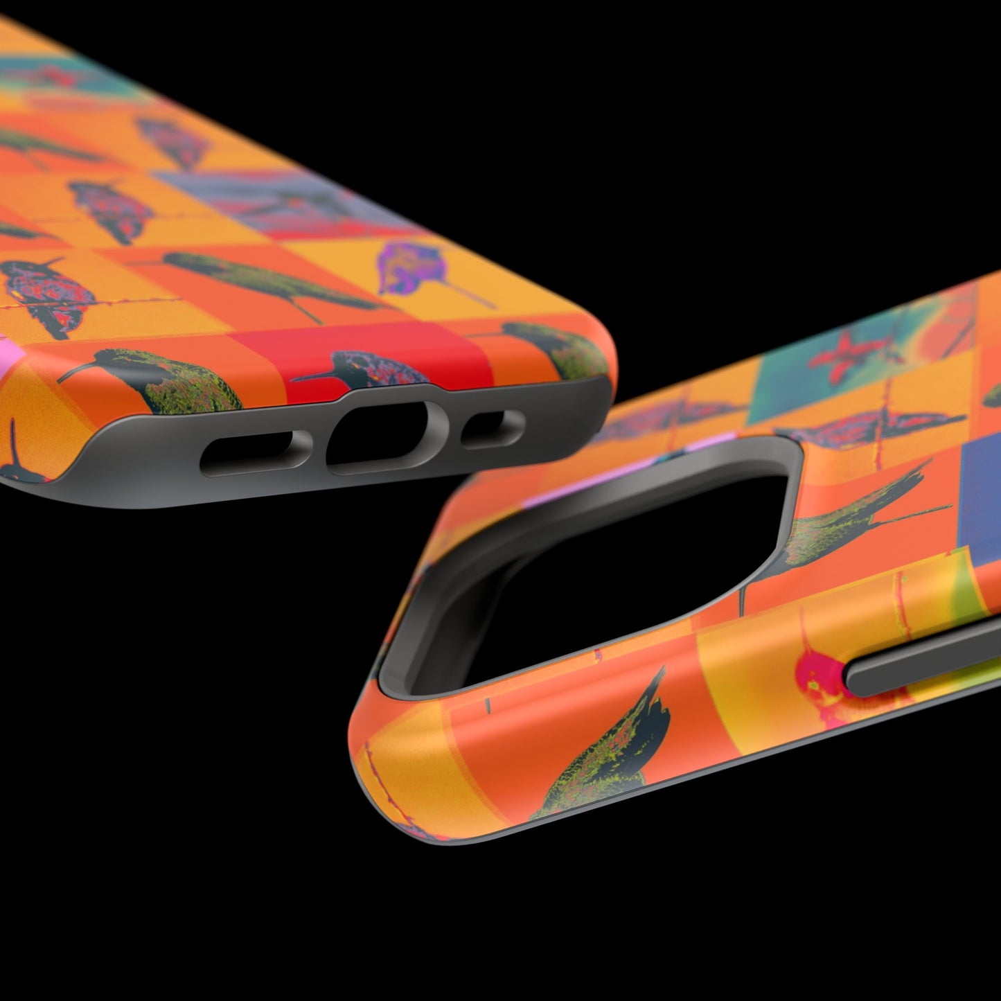 Magnetic iPhone Case - Hummingbird Collage