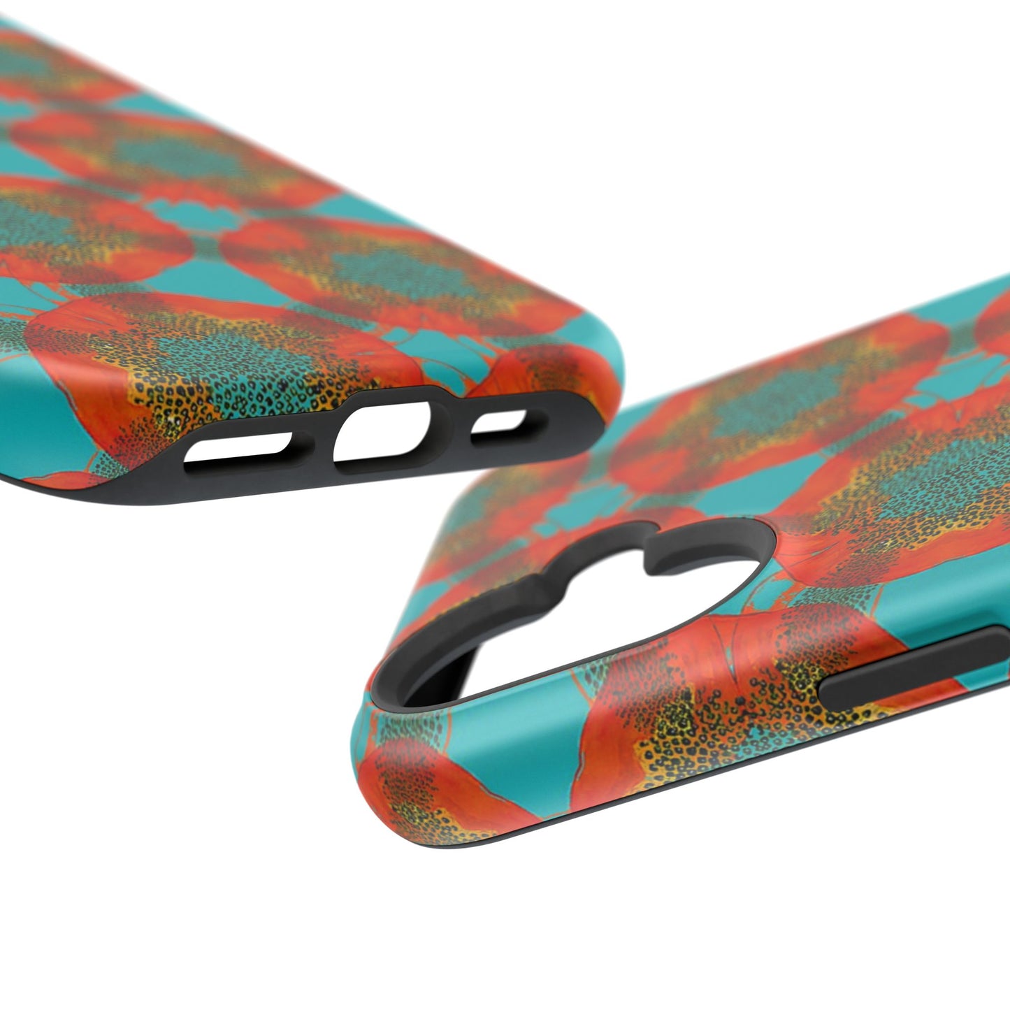 Magnetic iPhone Case - Papaya Water Color