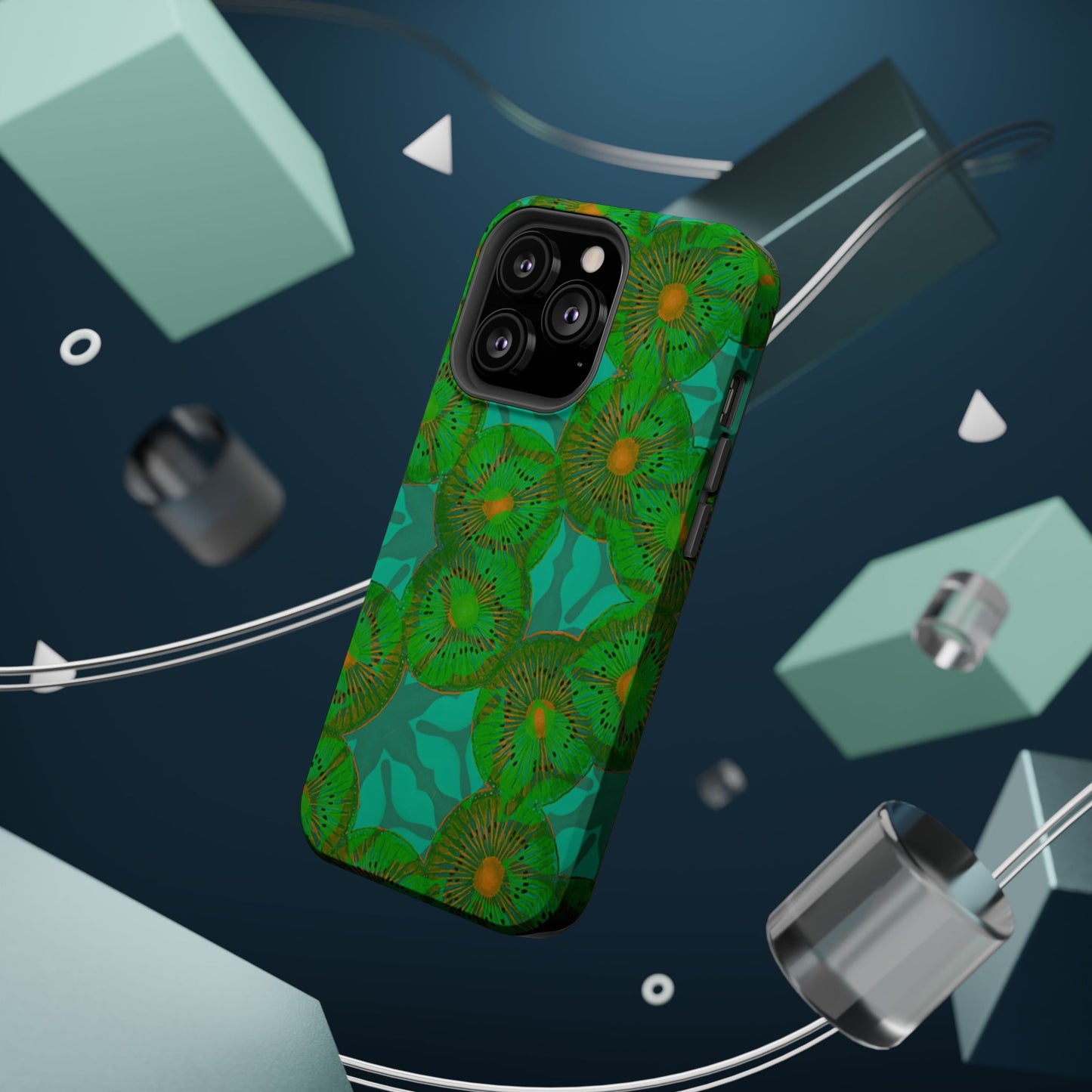 Magnetic iPhone Case - Kiwi Garden