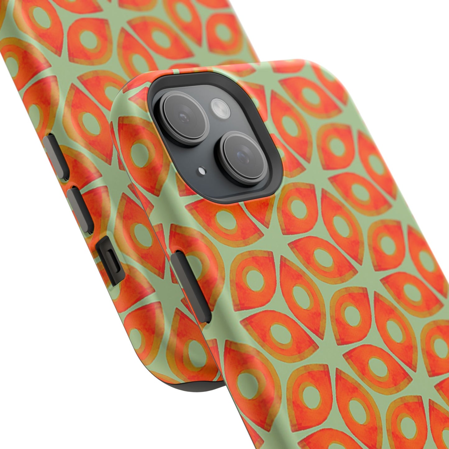 Magnetic iPhone Case - Batik Eyes