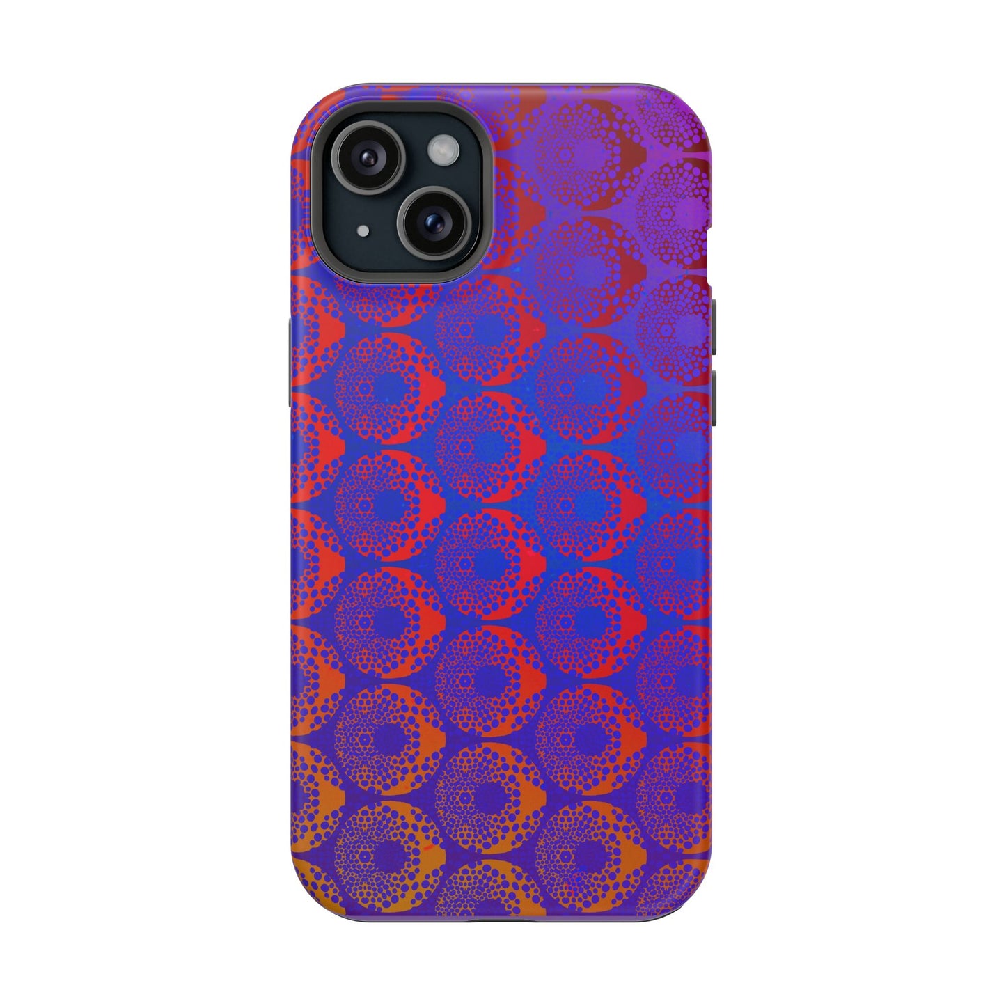 Magnetic iPhone Case - Purple Psychedelic Donut