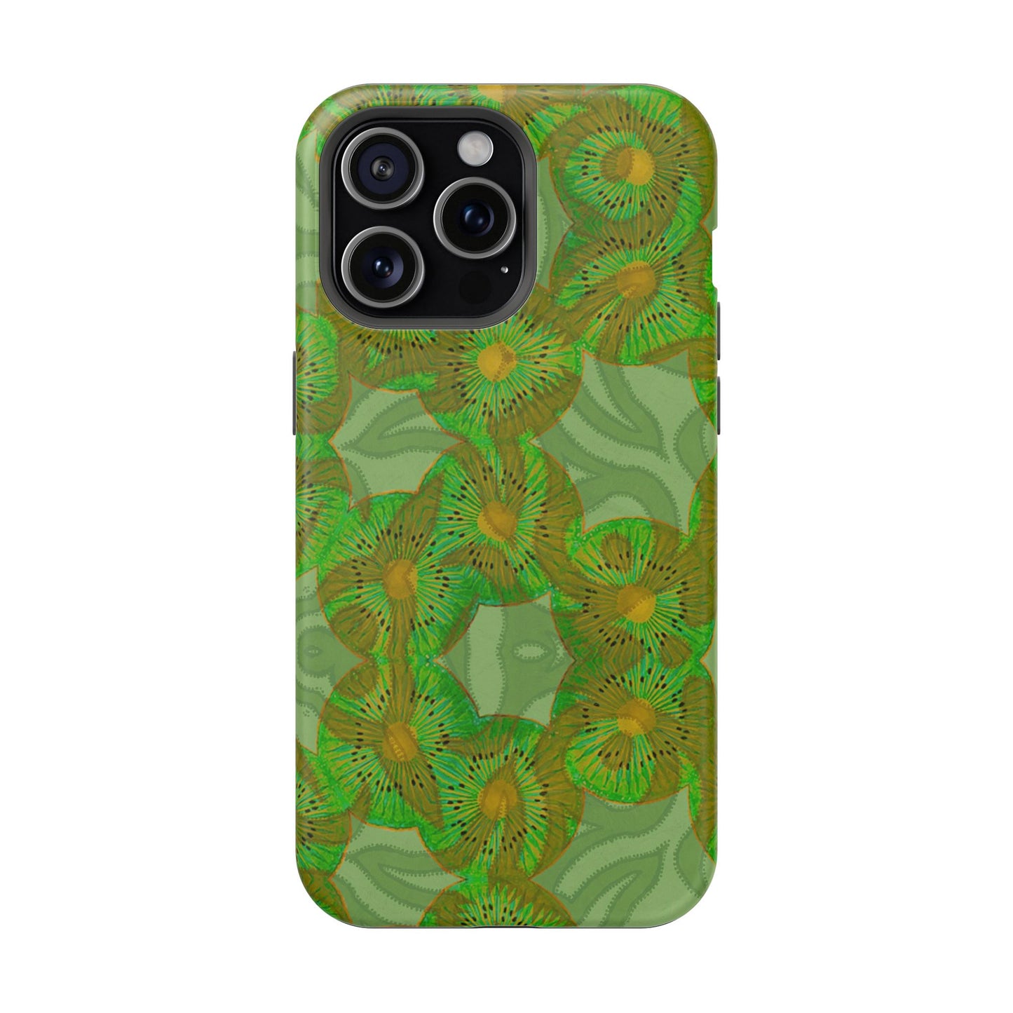 Magnetic iPhone Case - Kiwi Tapa
