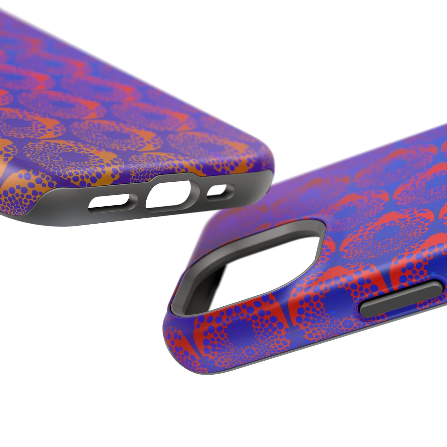 Magnetic iPhone Case - Purple Psychedelic Donut