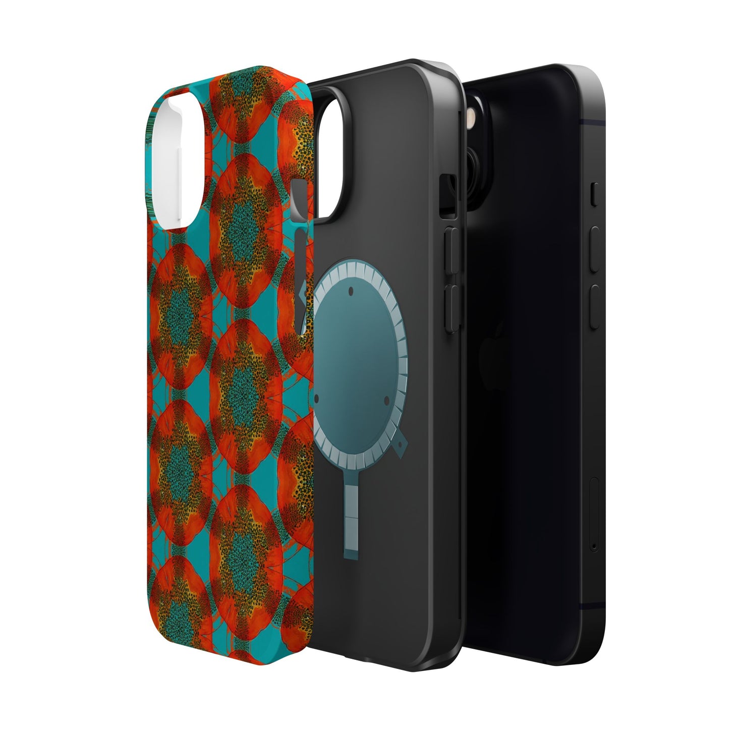 Magnetic iPhone Case - Papaya Water Color