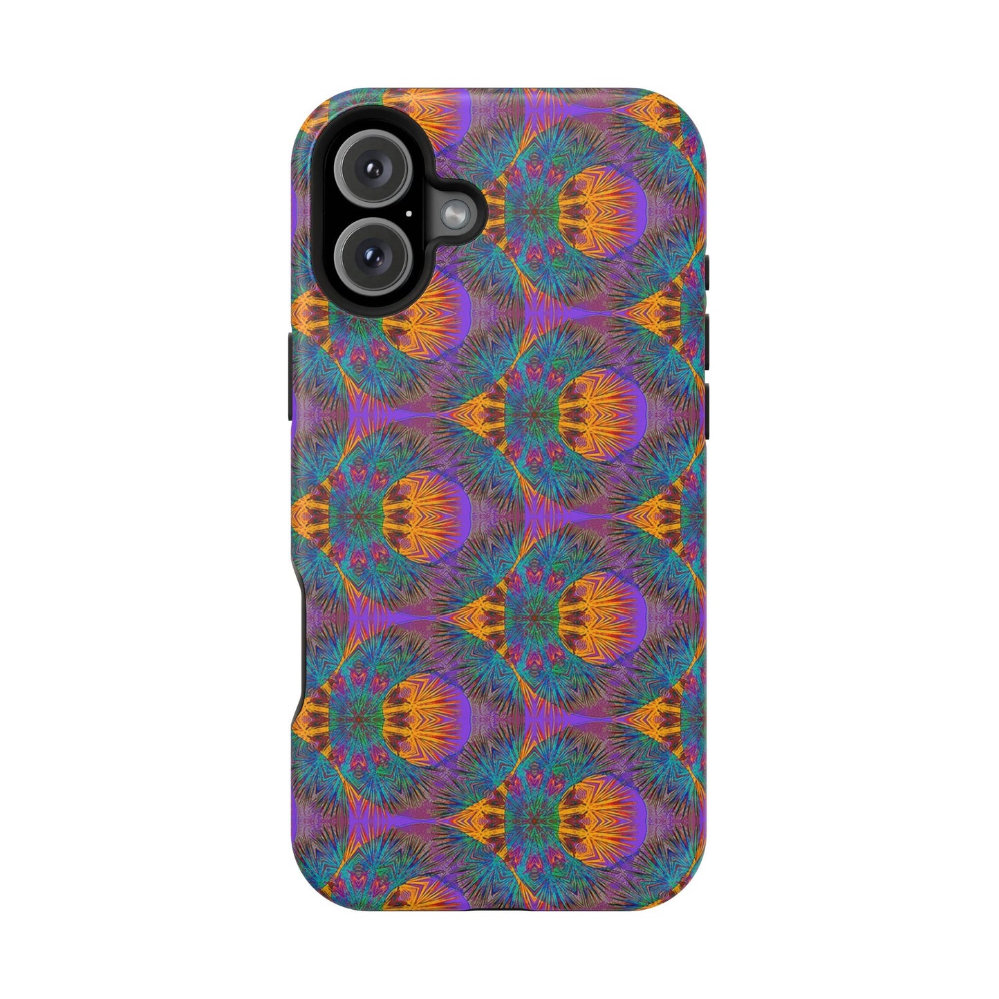 Magnetic iPhone Case - Fuzzy Donut Flower