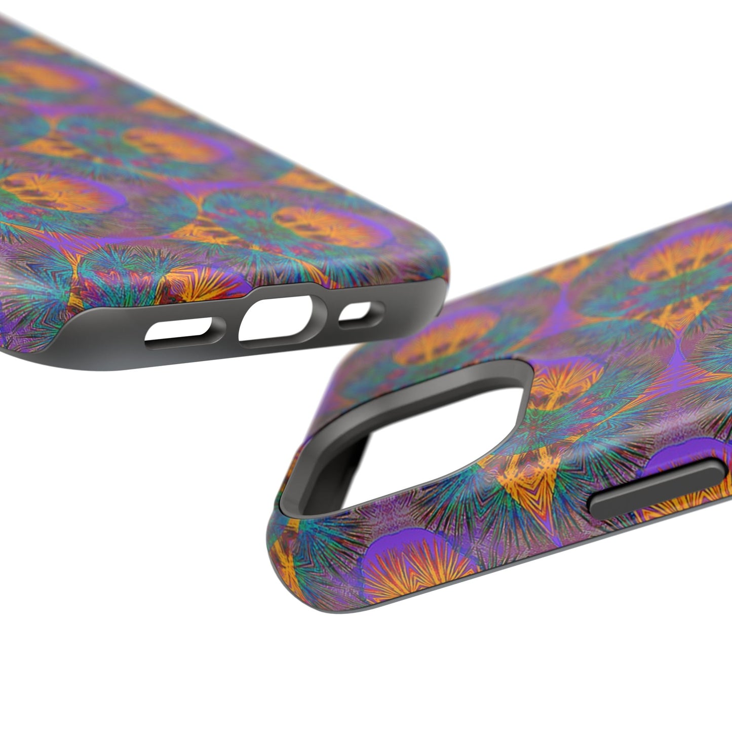Magnetic iPhone Case - Fuzzy Donut Flower