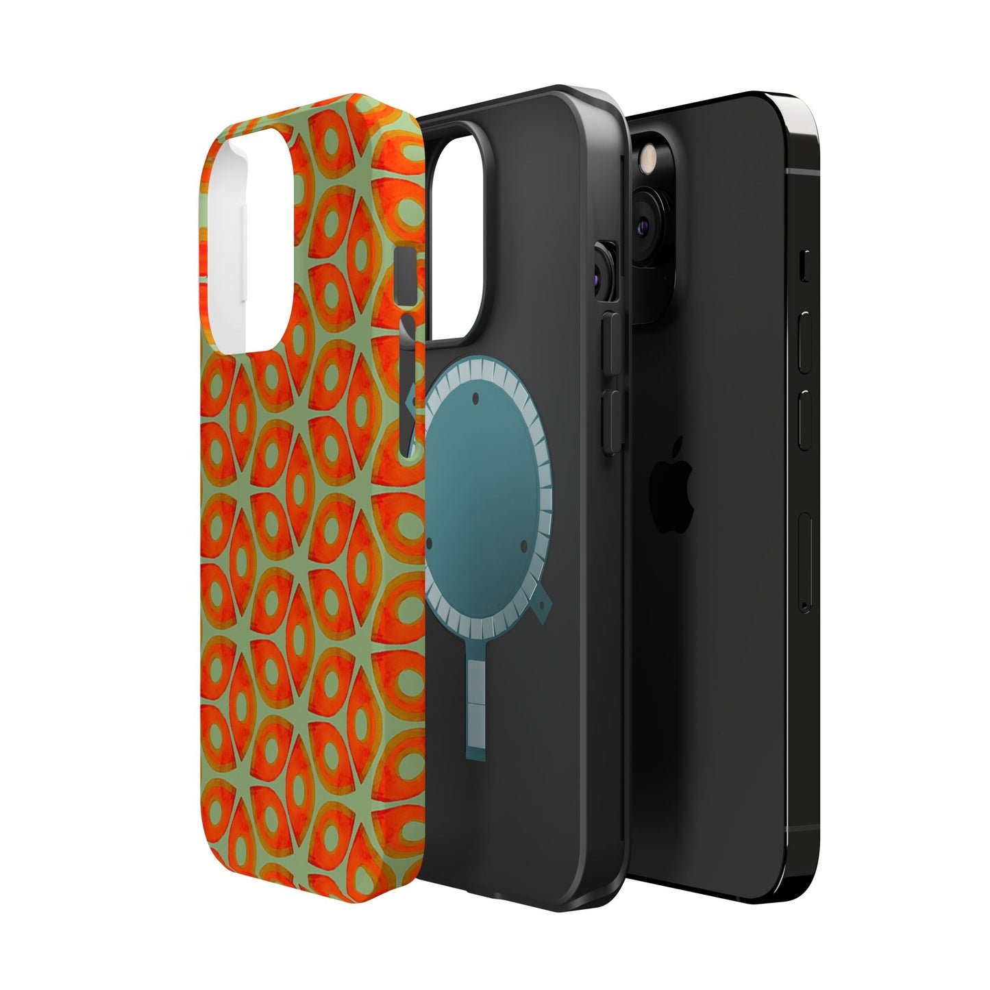 Magnetic iPhone Case - Batik Eyes