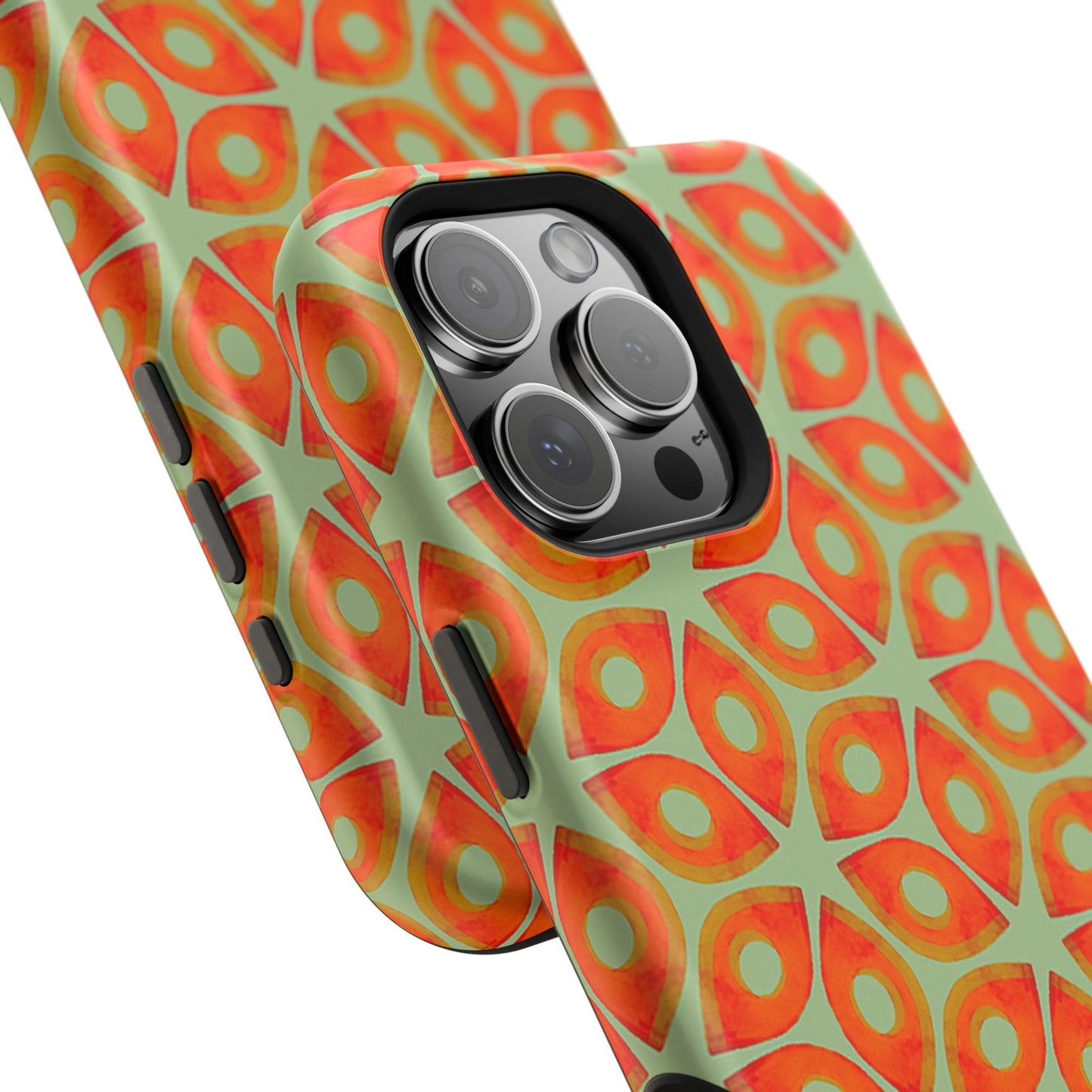 Magnetic iPhone Case - Batik Eyes