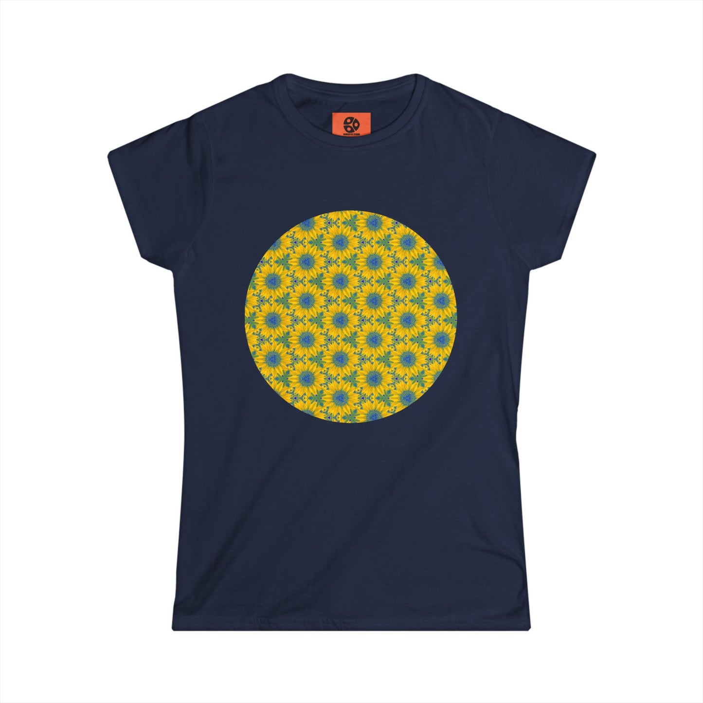 Women's Softstyle T-Shirt - Vermont Sunflower