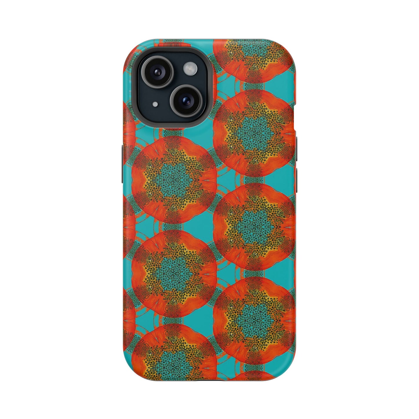 Magnetic iPhone Case - Papaya Water Color
