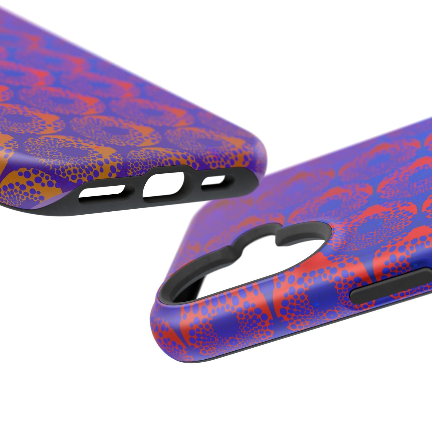 Magnetic iPhone Case - Purple Psychedelic Donut