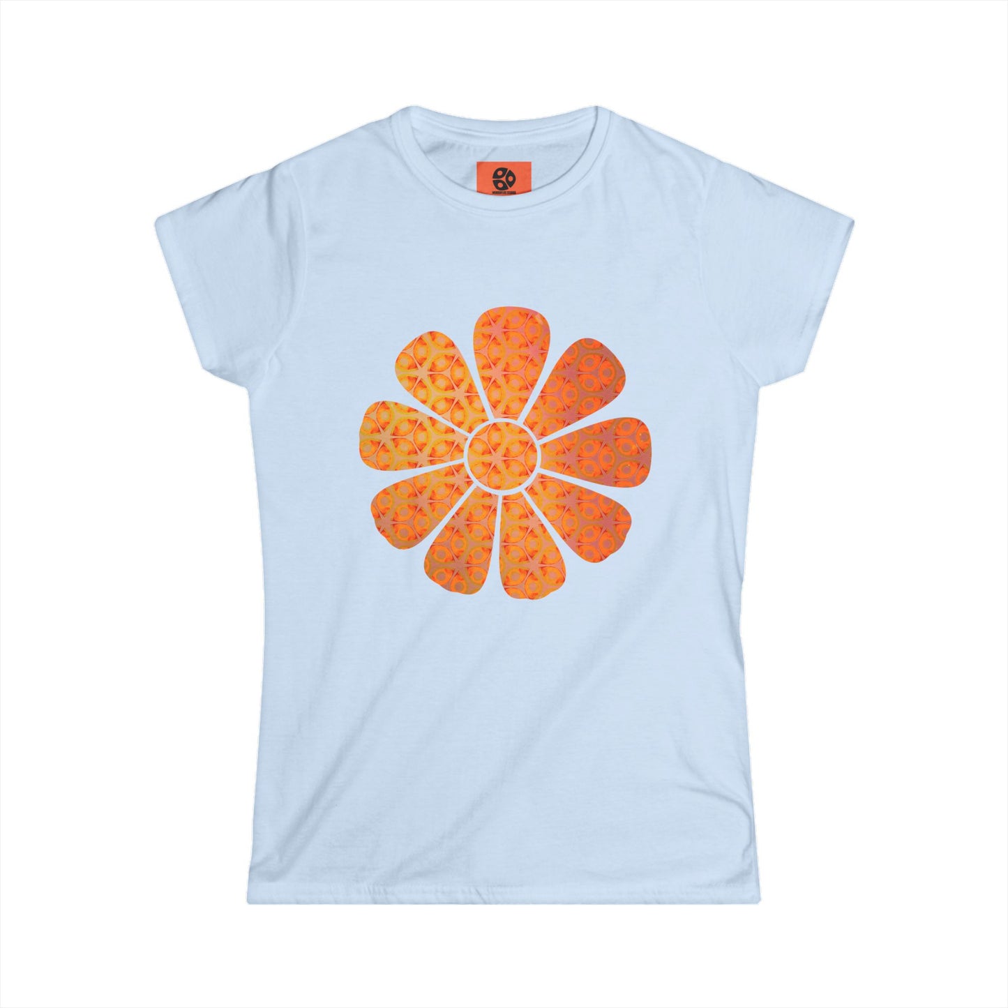 Women's Softstyle Tee - Batik Flower