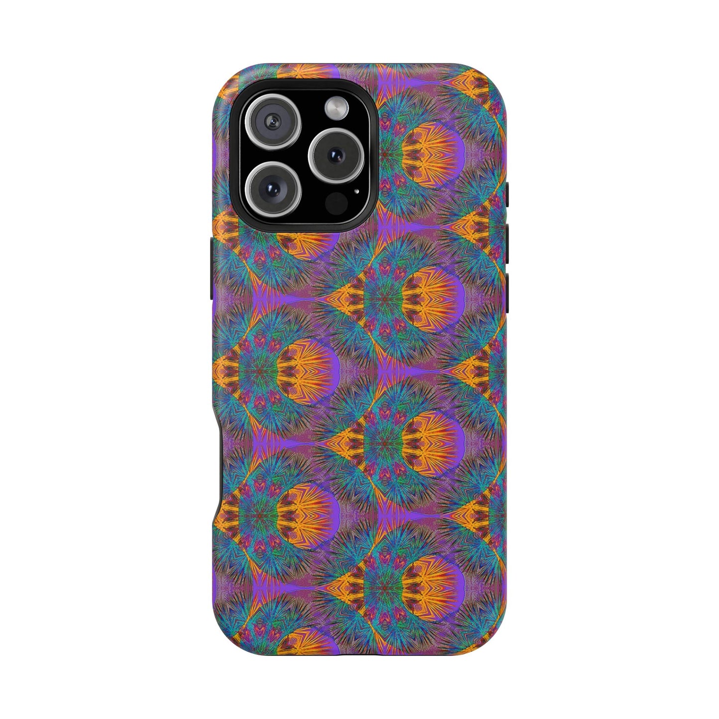 Magnetic iPhone Case - Fuzzy Donut Flower