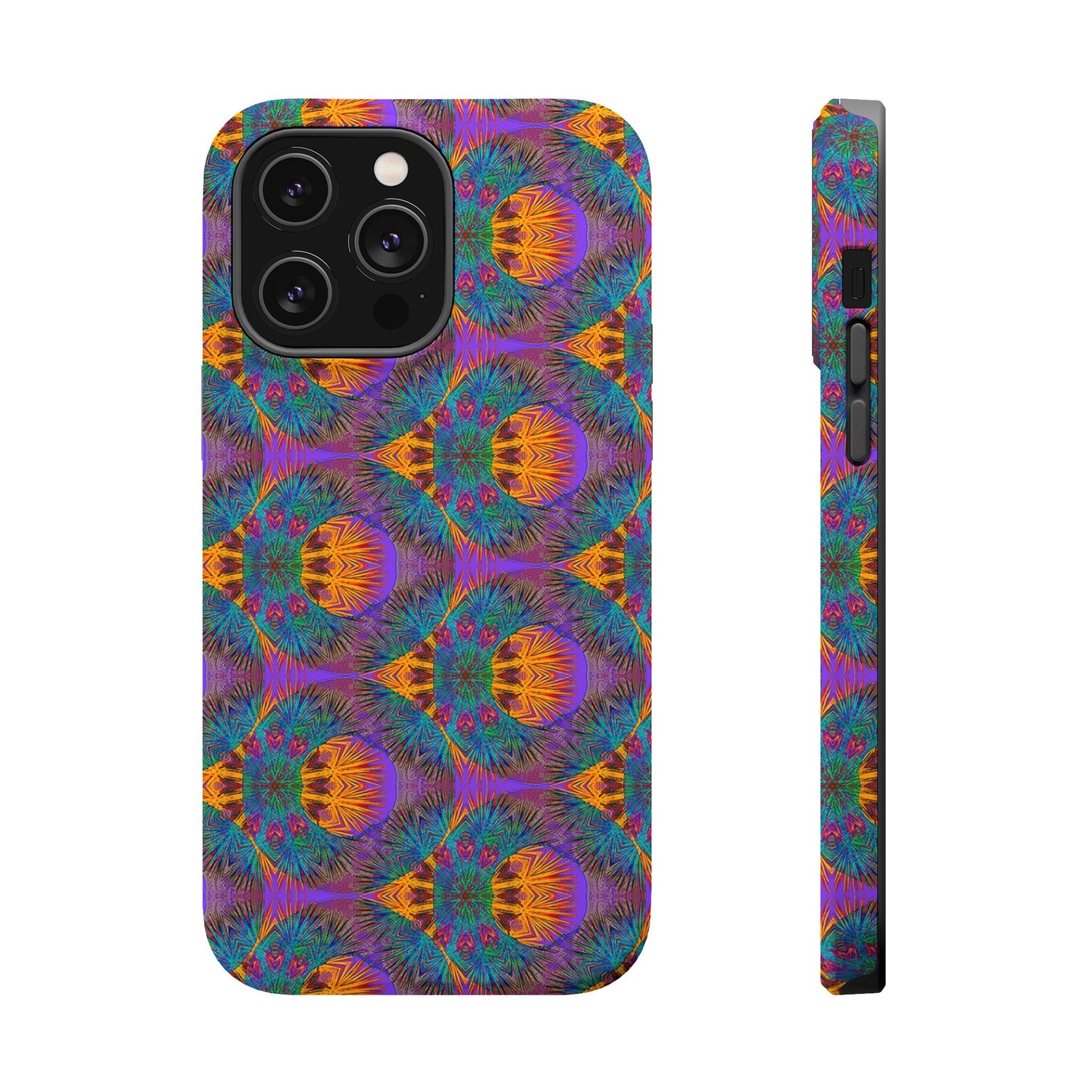Magnetic iPhone Case - Fuzzy Donut Flower